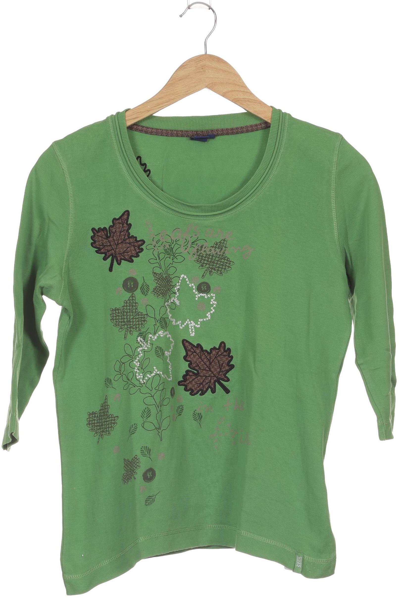 

Cecil Damen Langarmshirt, grün, Gr.