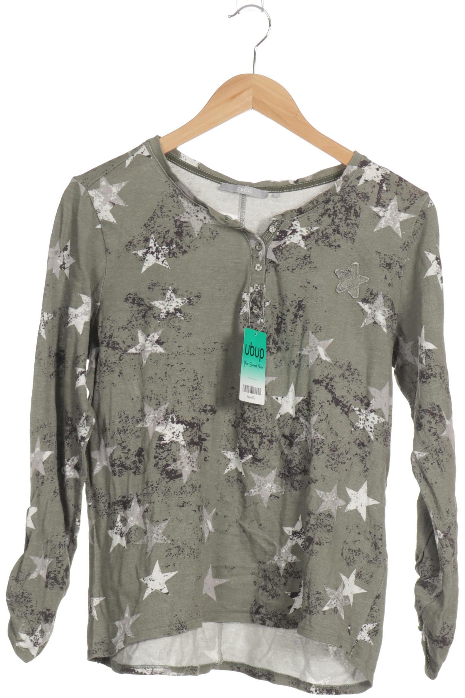 

Cecil Damen Langarmshirt, grün, Gr.