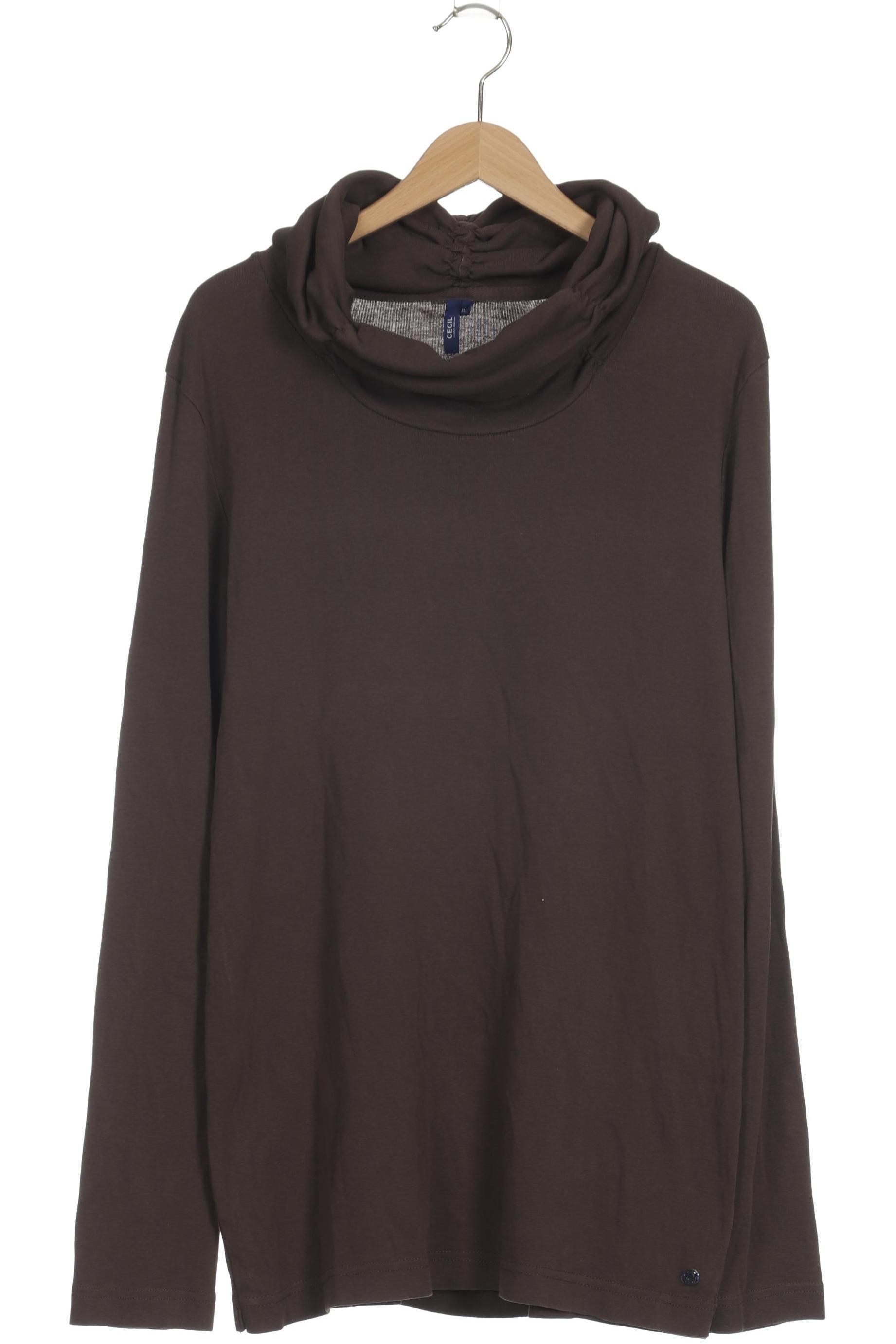 

Cecil Damen Langarmshirt, braun, Gr.