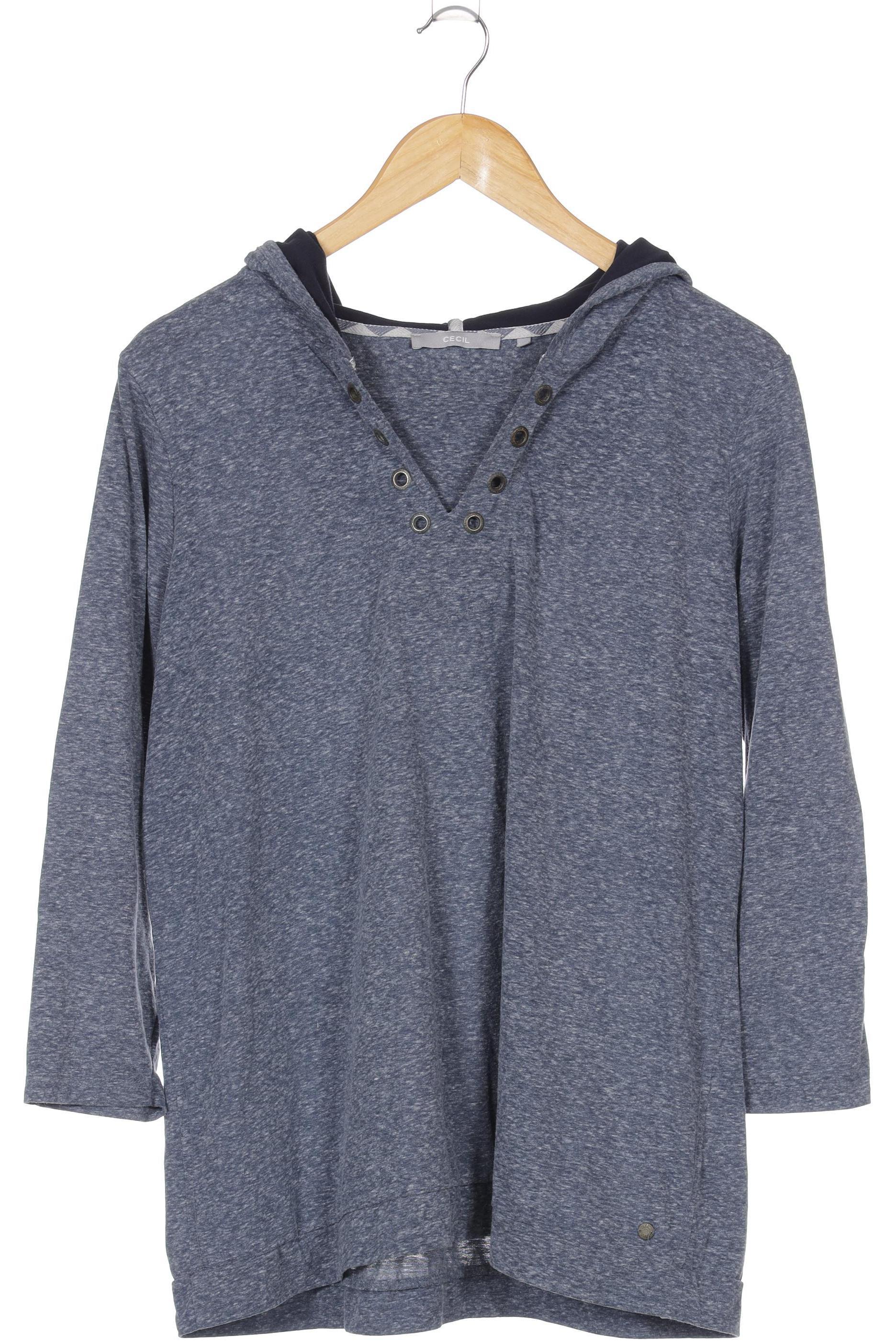 

Cecil Damen Kapuzenpullover, blau, Gr.