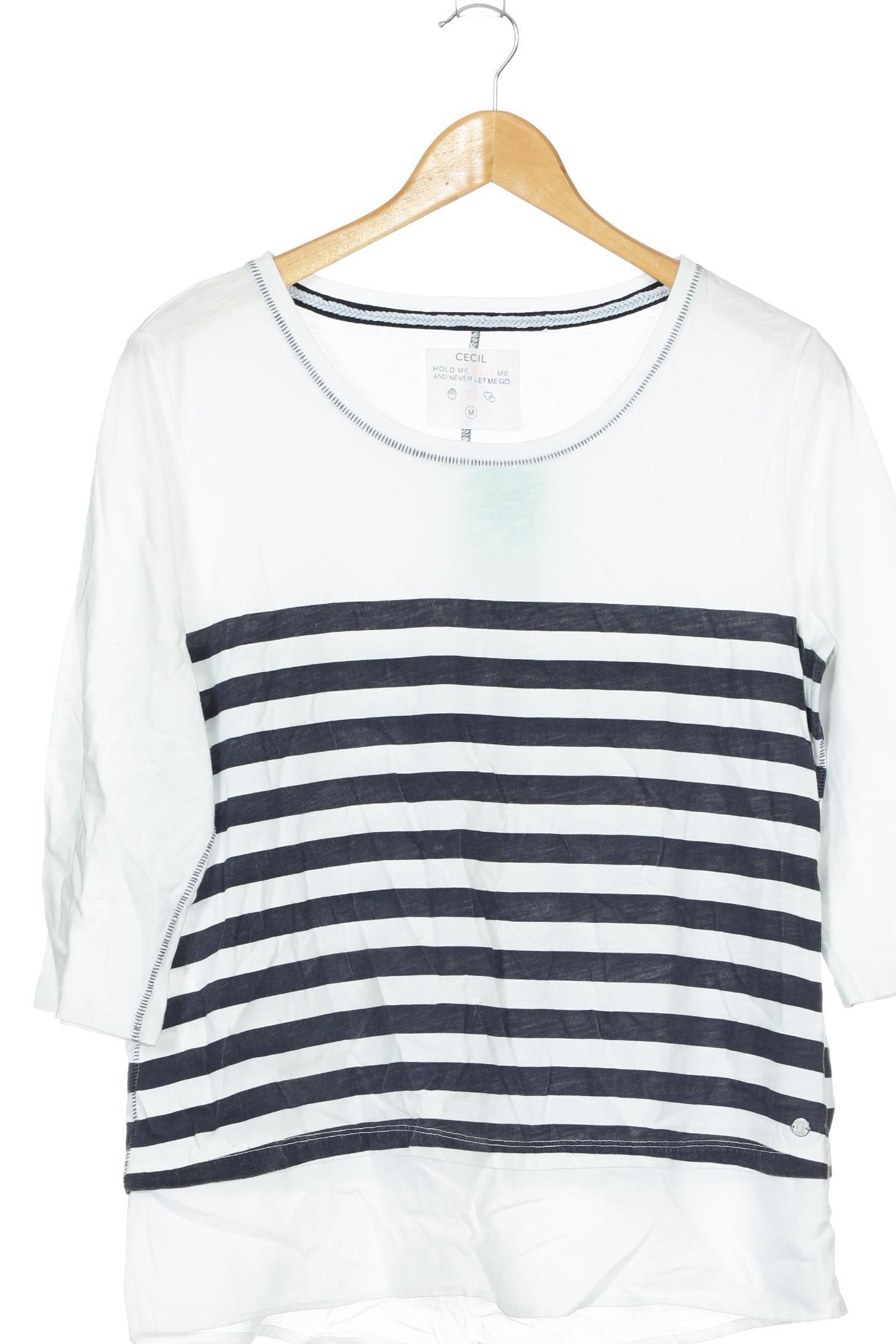 

Cecil Damen Langarmshirt, weiß, Gr.