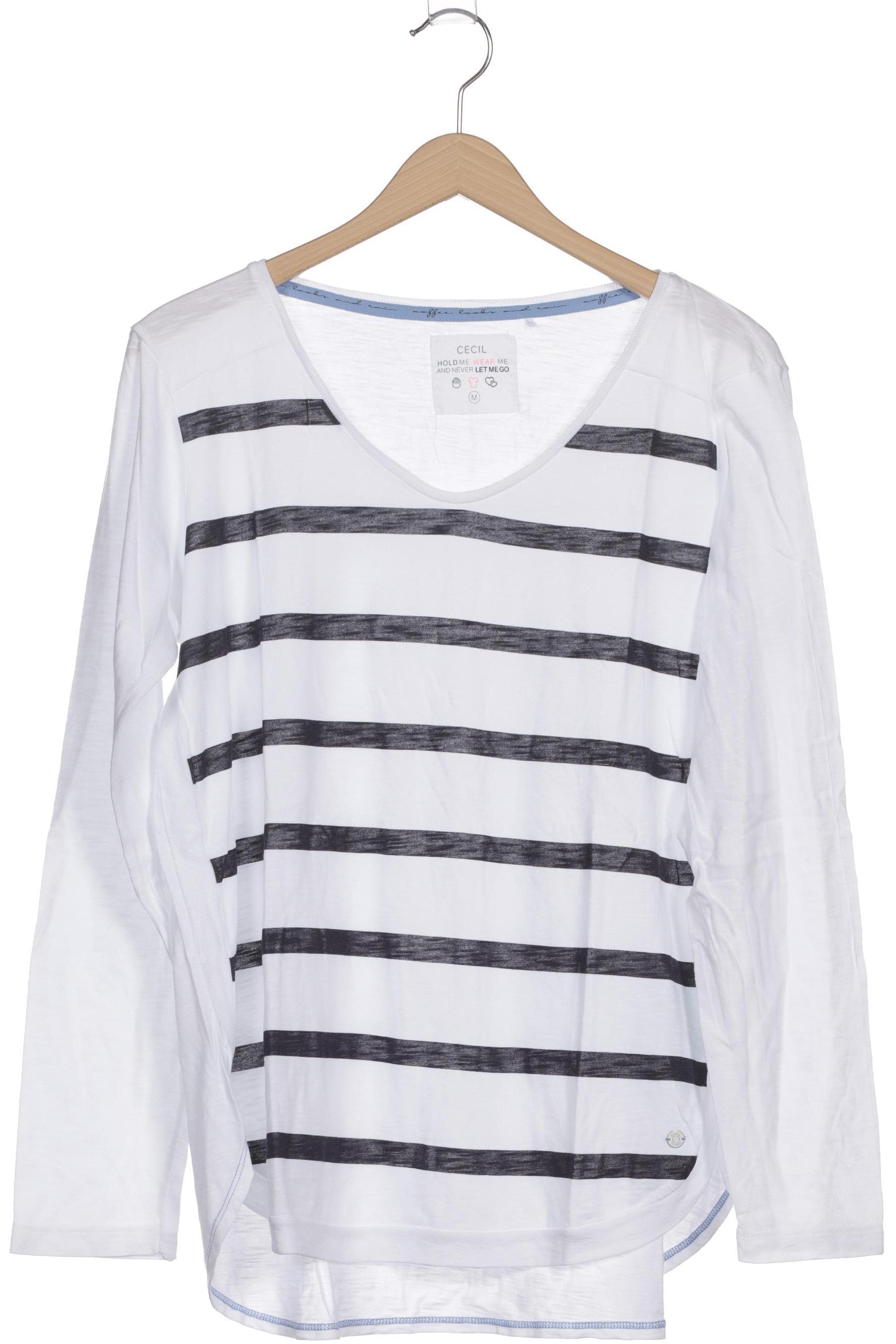 

Cecil Damen Langarmshirt, weiß, Gr.