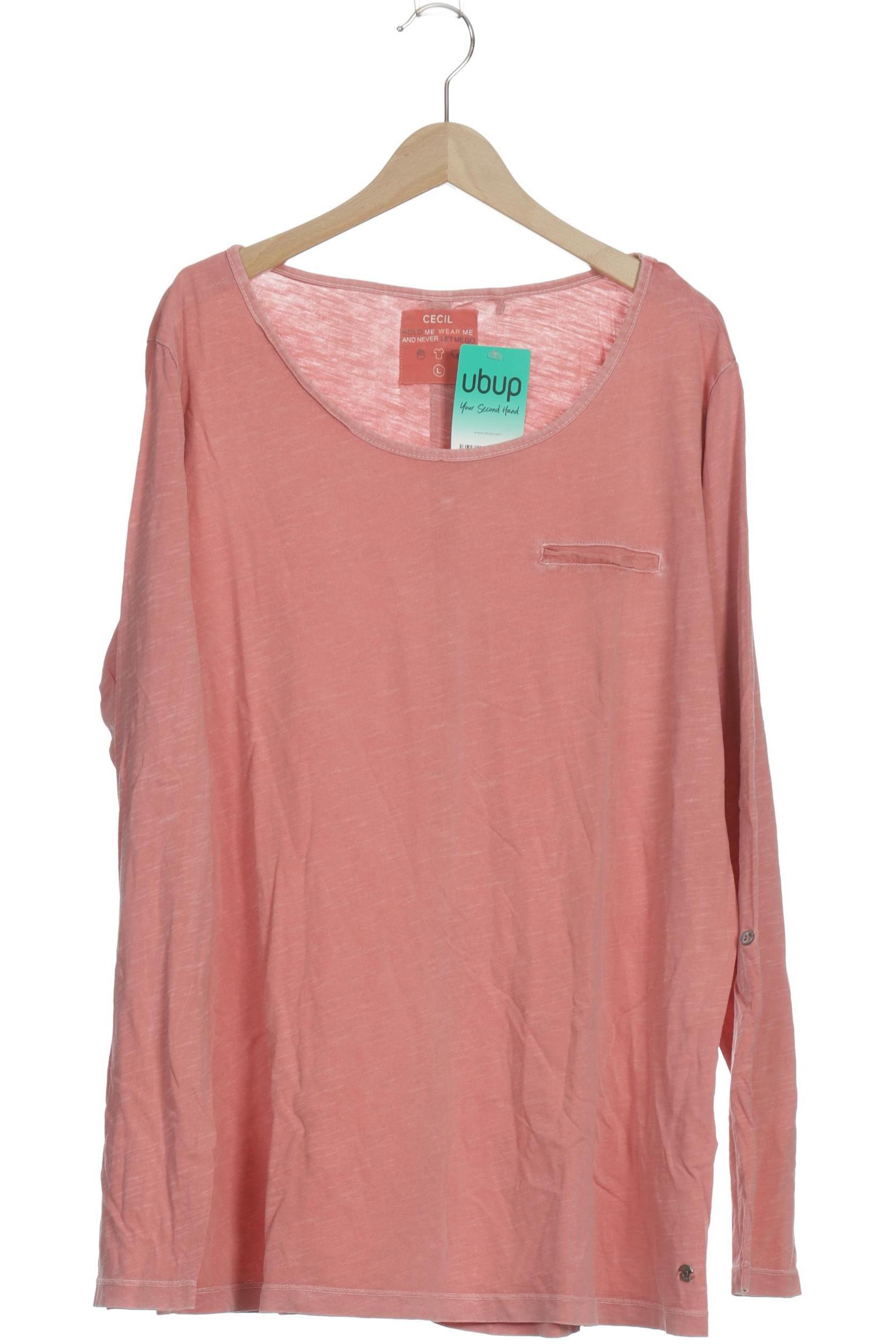 

Cecil Damen Langarmshirt, pink, Gr.