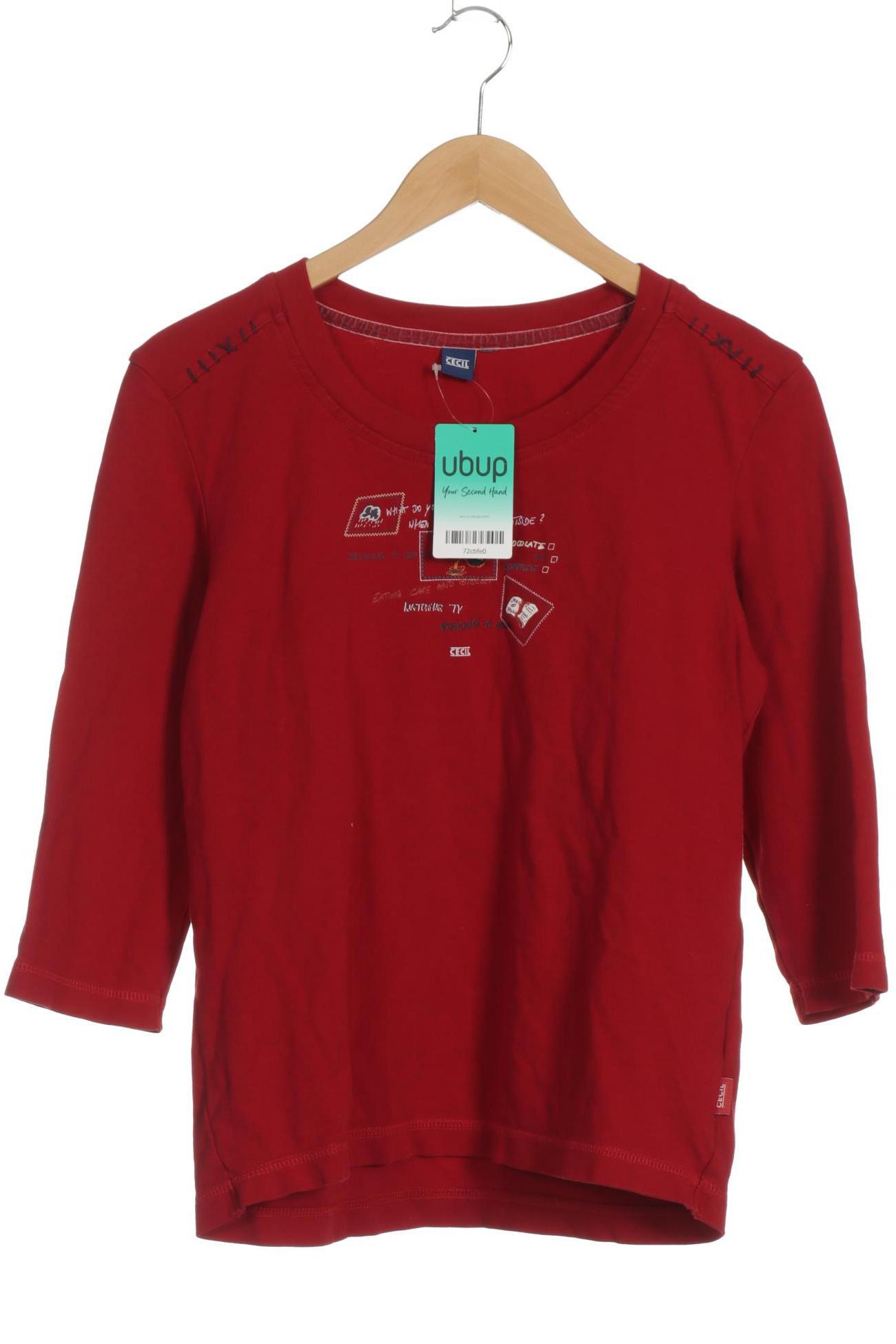 

Cecil Damen Langarmshirt, rot, Gr.