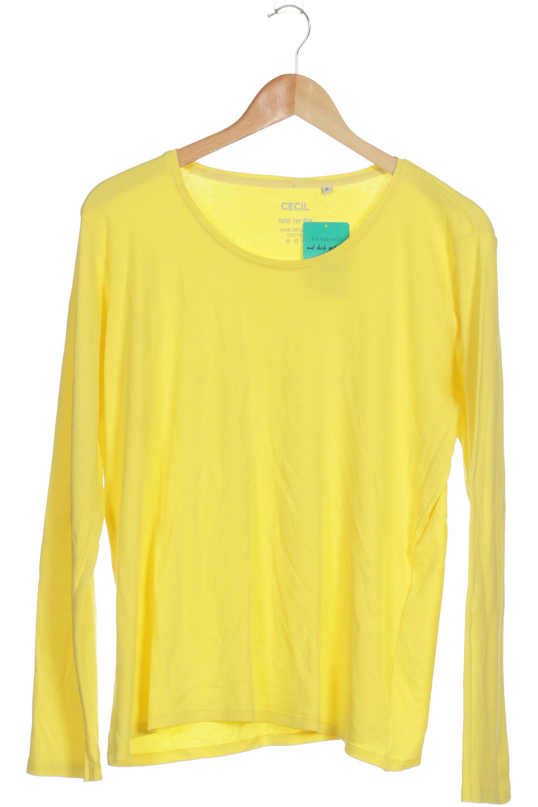

Cecil Damen Langarmshirt, gelb, Gr.