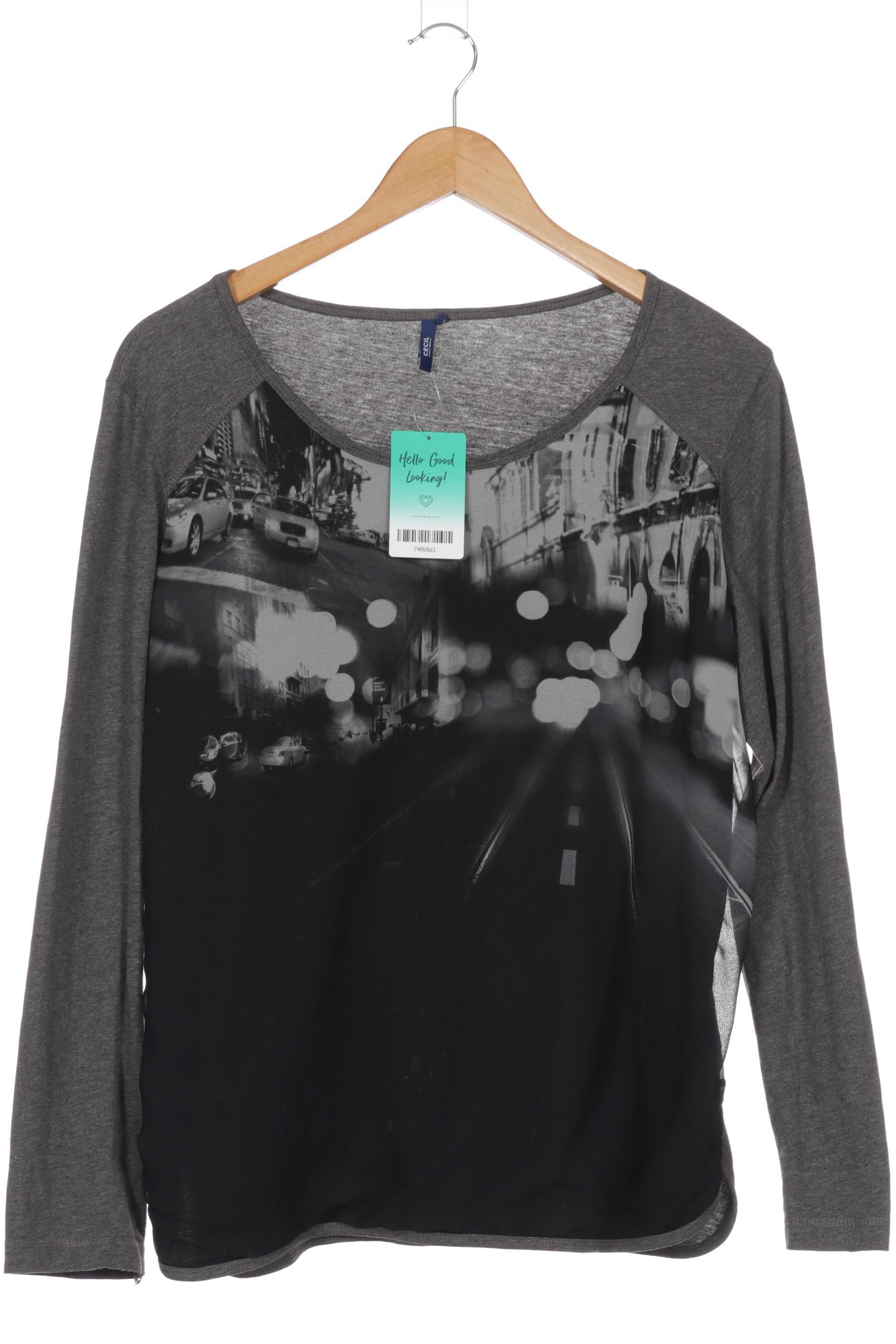 

Cecil Damen Langarmshirt, grau, Gr.