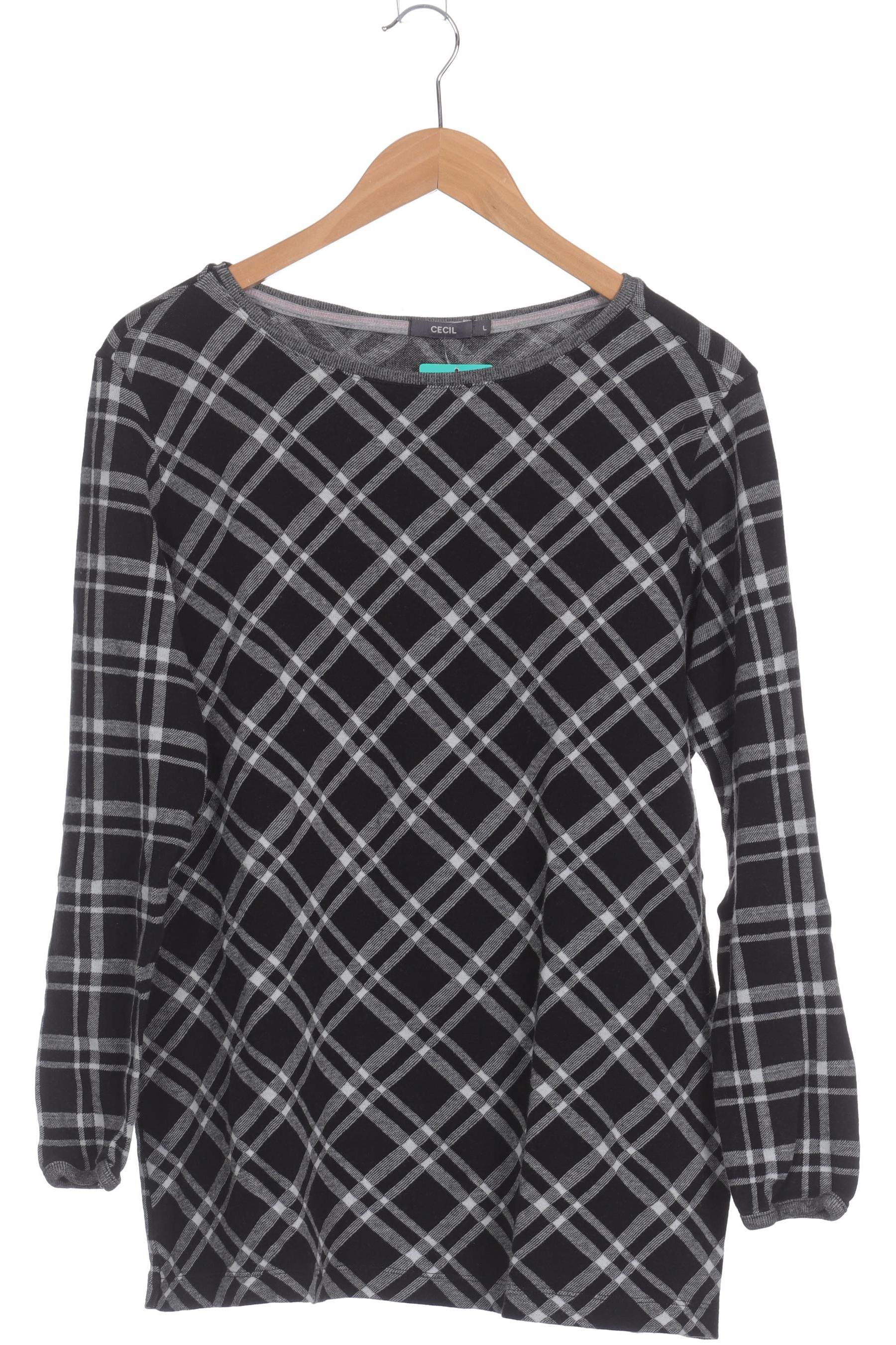 

Cecil Damen Langarmshirt, schwarz, Gr.