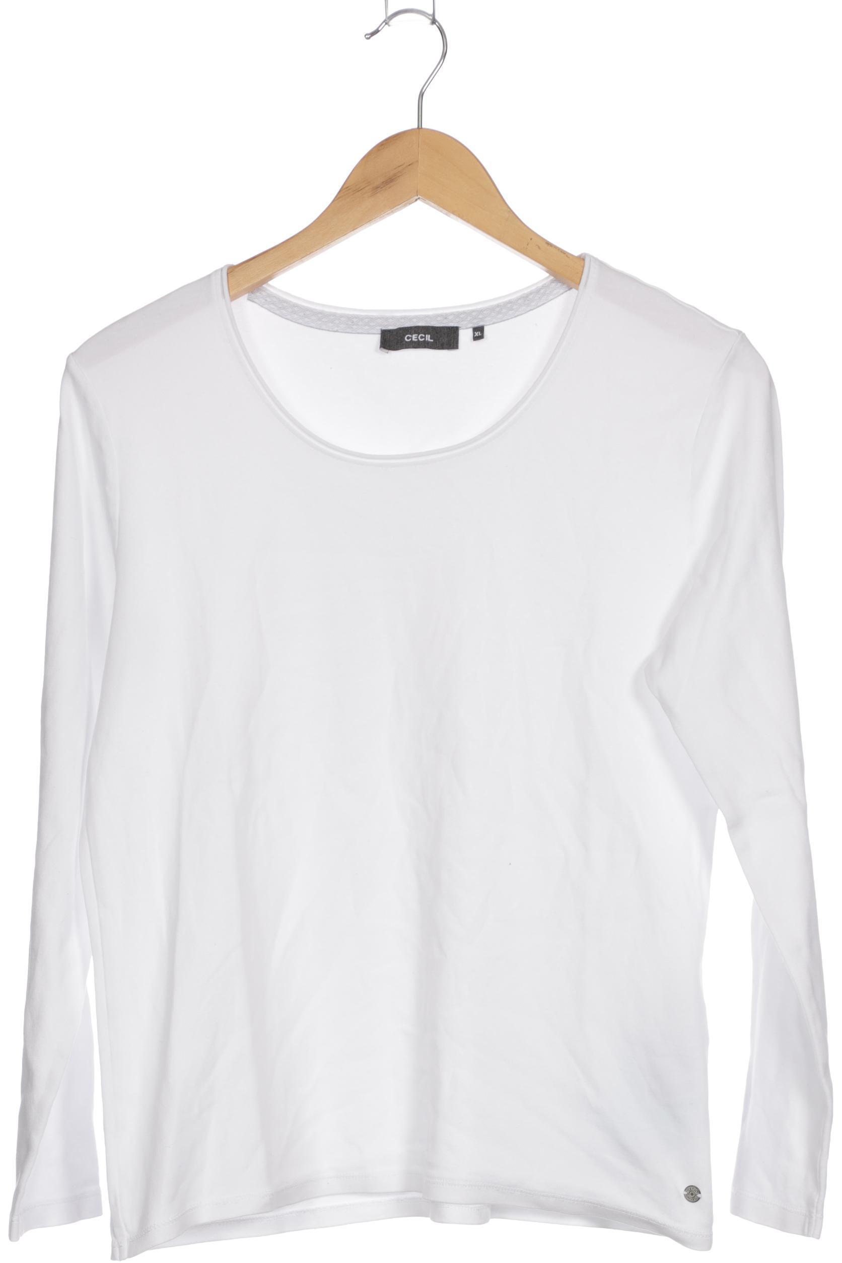 

Cecil Damen Langarmshirt, weiß, Gr.