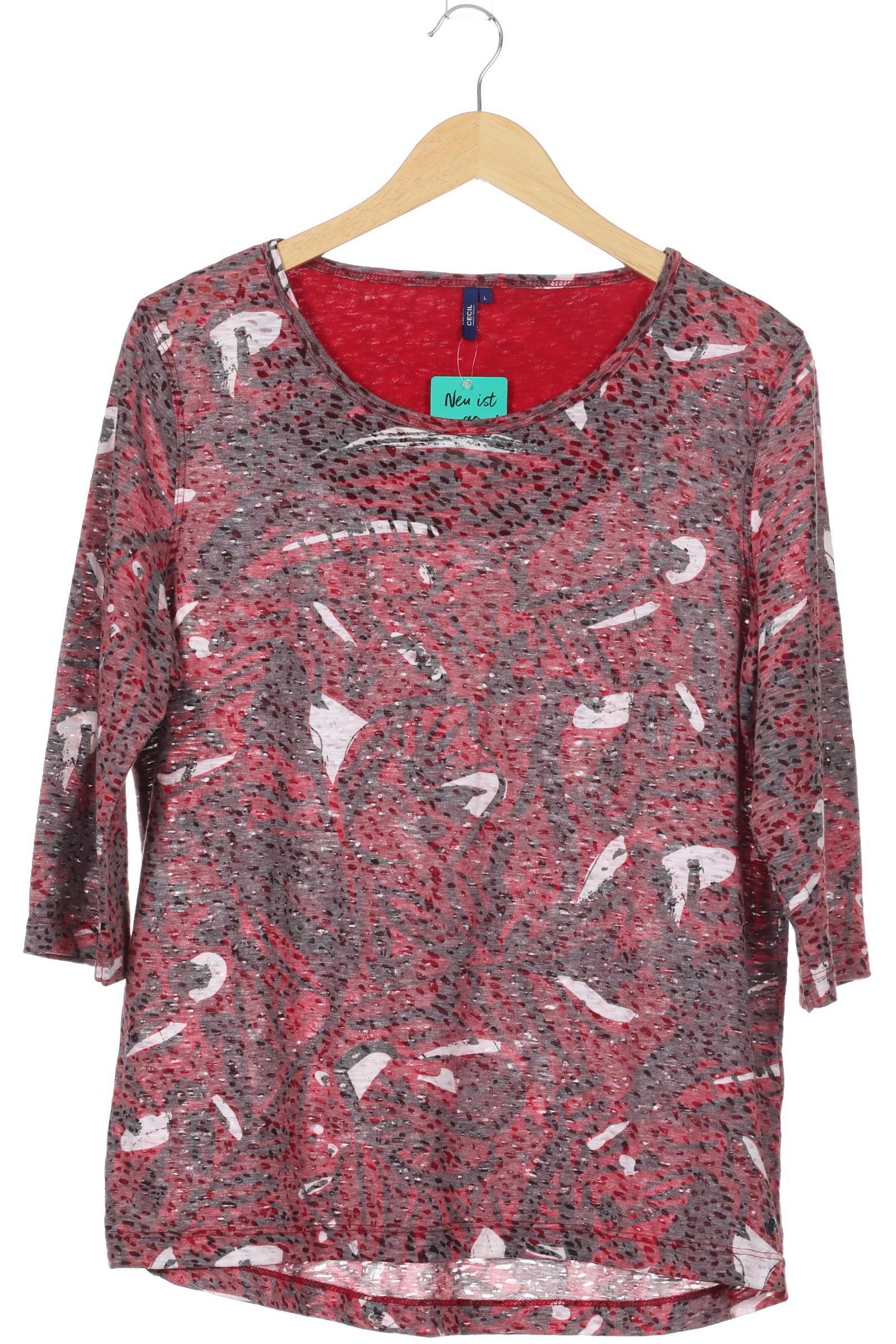 

Cecil Damen Langarmshirt, rot, Gr.