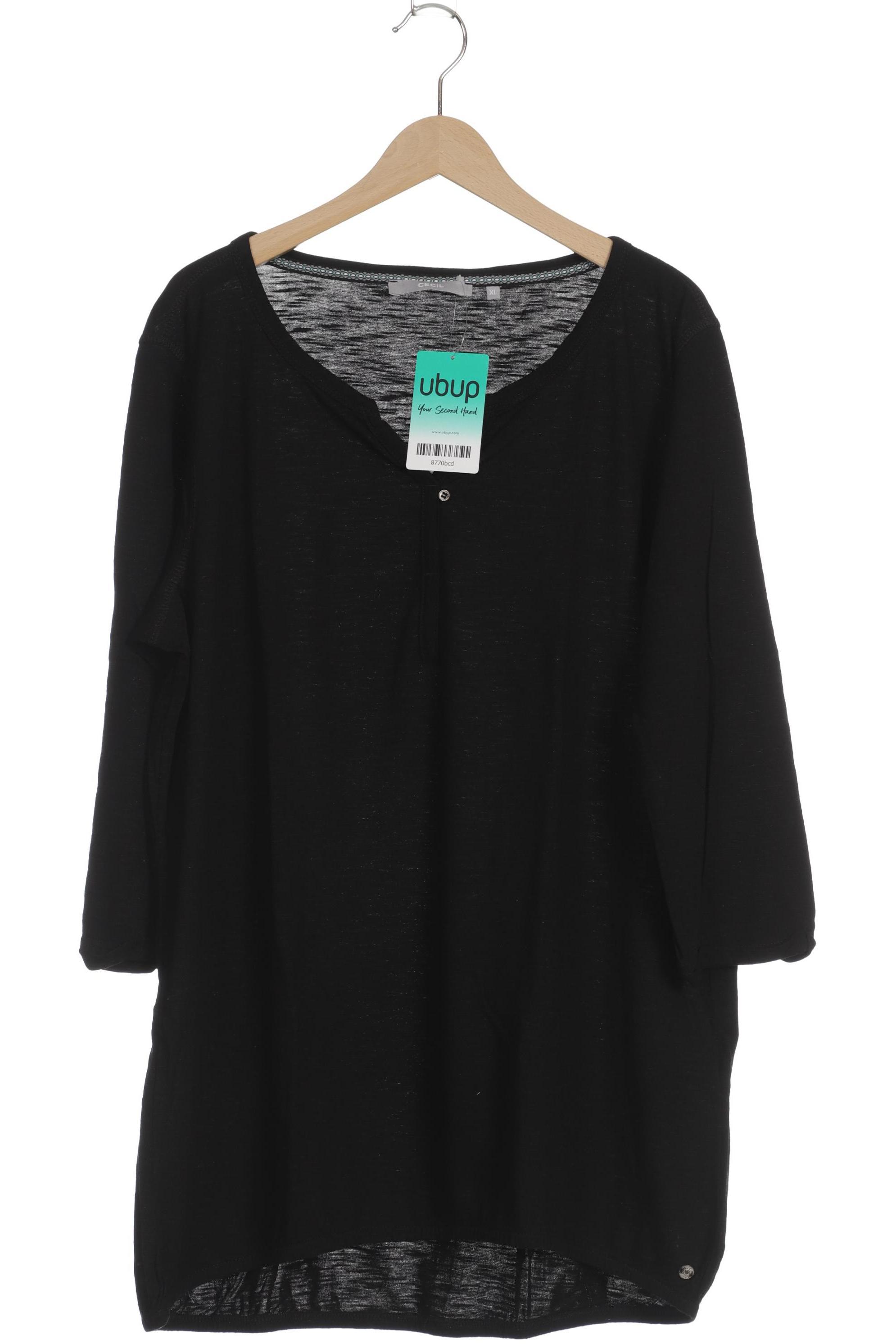 

Cecil Damen Langarmshirt, schwarz, Gr.
