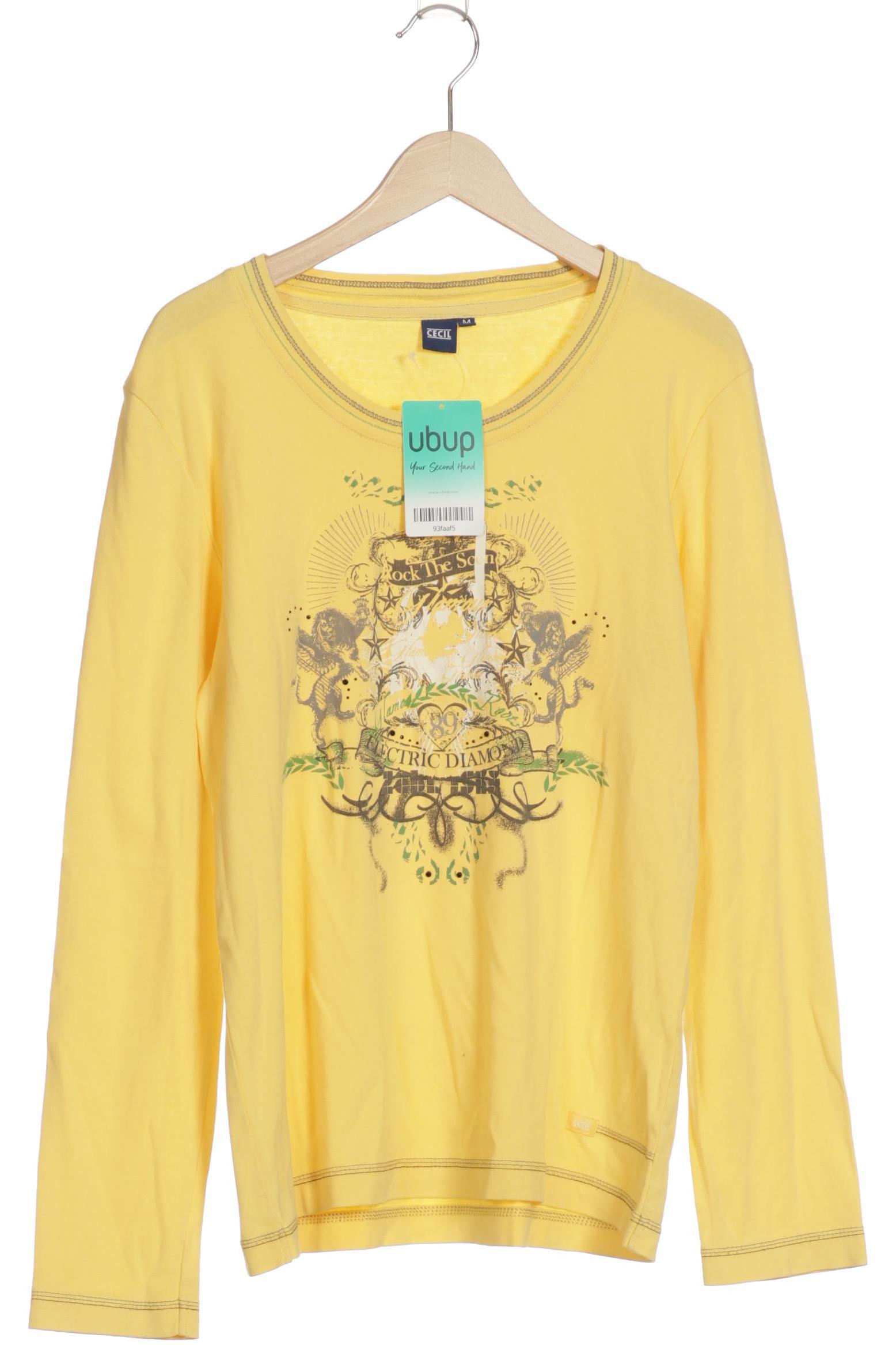 

Cecil Damen Langarmshirt, gelb, Gr.