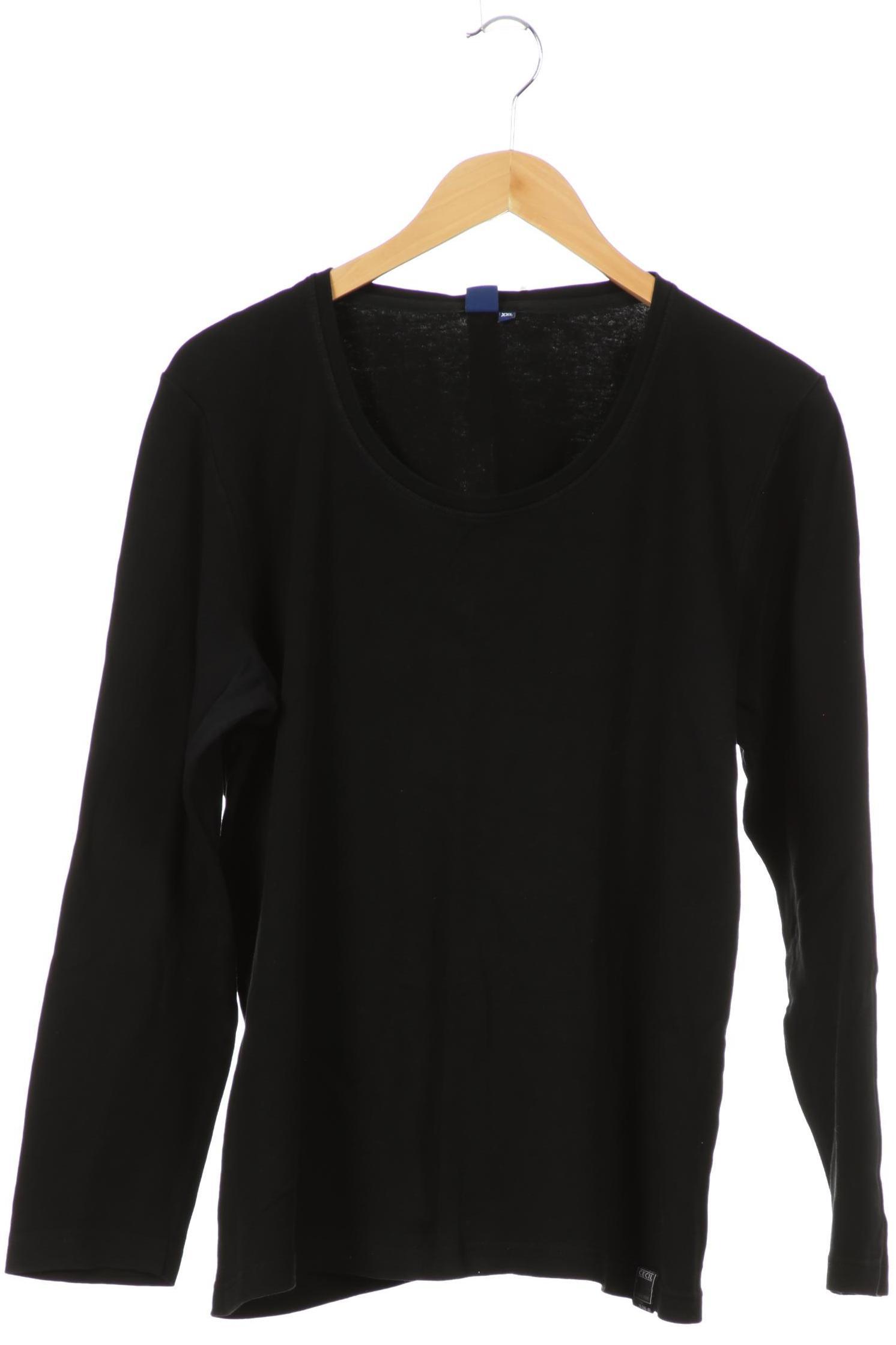 

Cecil Damen Langarmshirt, schwarz, Gr.