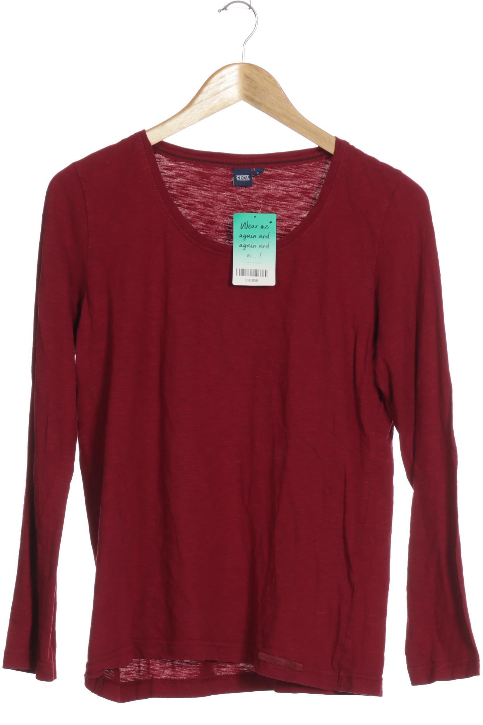 

Cecil Damen Langarmshirt, rot, Gr.