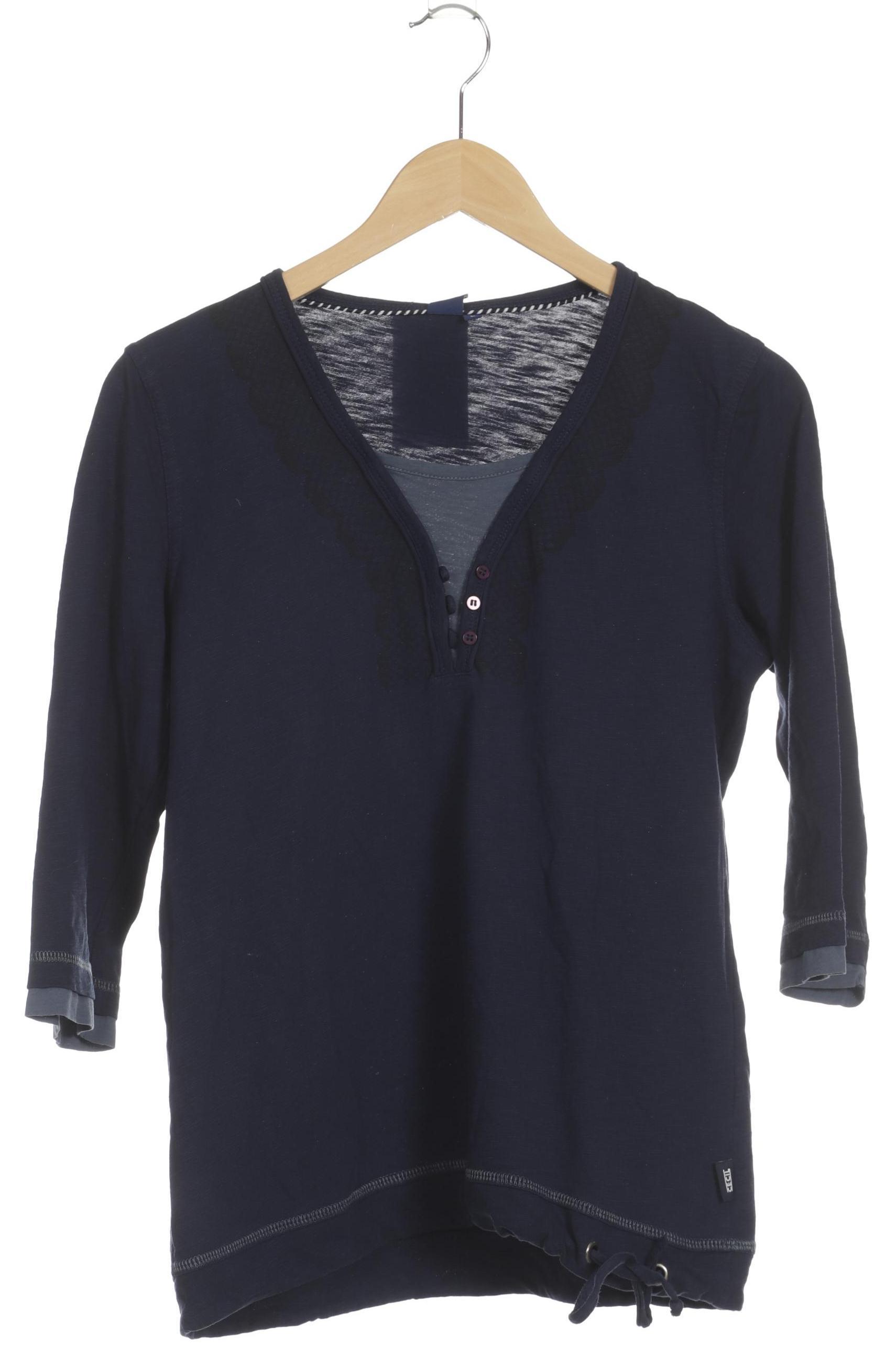 

Cecil Damen Langarmshirt, blau, Gr.