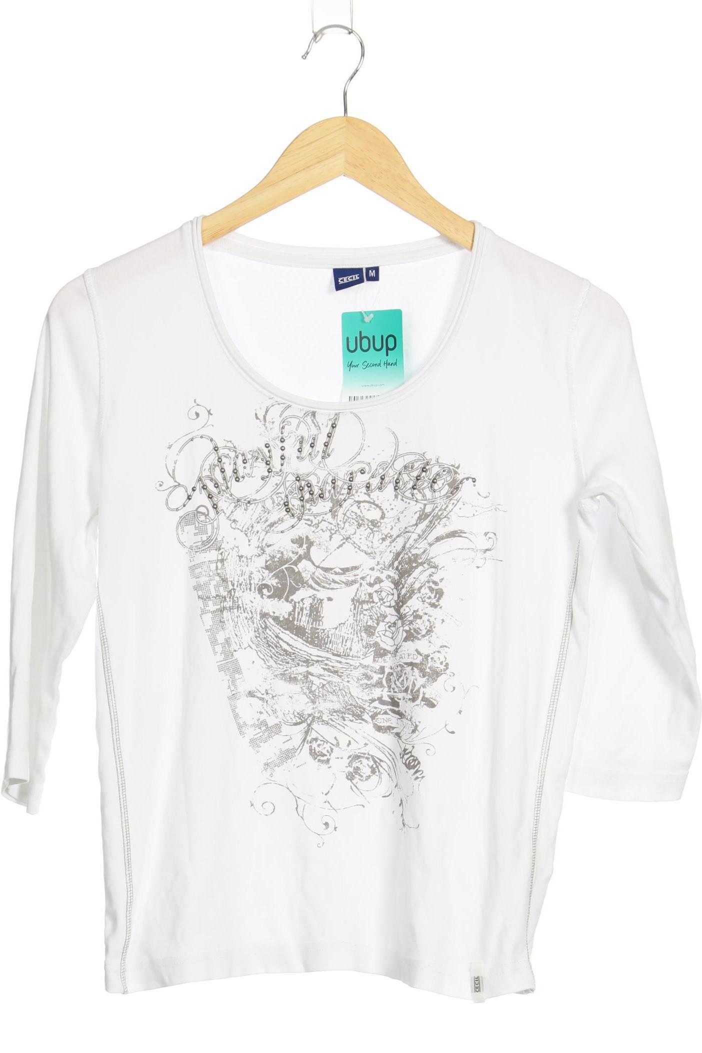 

Cecil Damen Langarmshirt, weiß, Gr.
