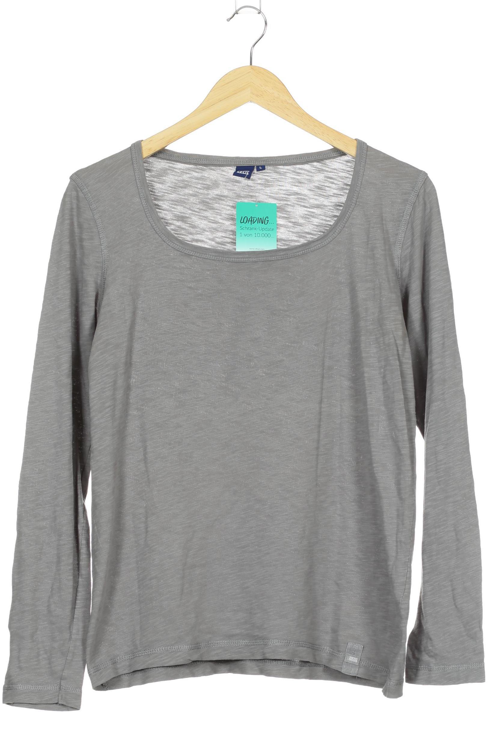 

Cecil Damen Langarmshirt, grau, Gr.
