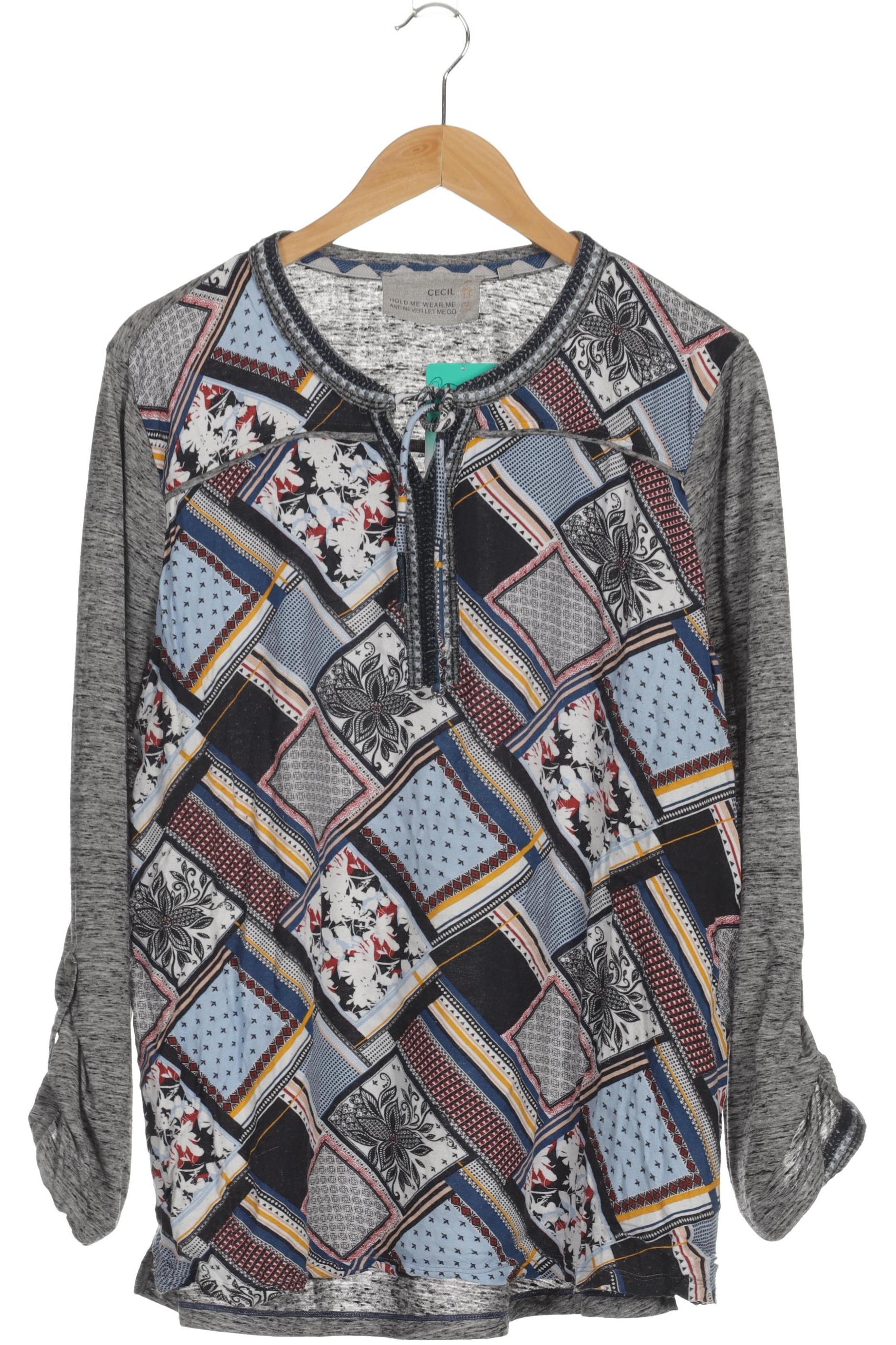 

Cecil Damen Langarmshirt, blau, Gr.