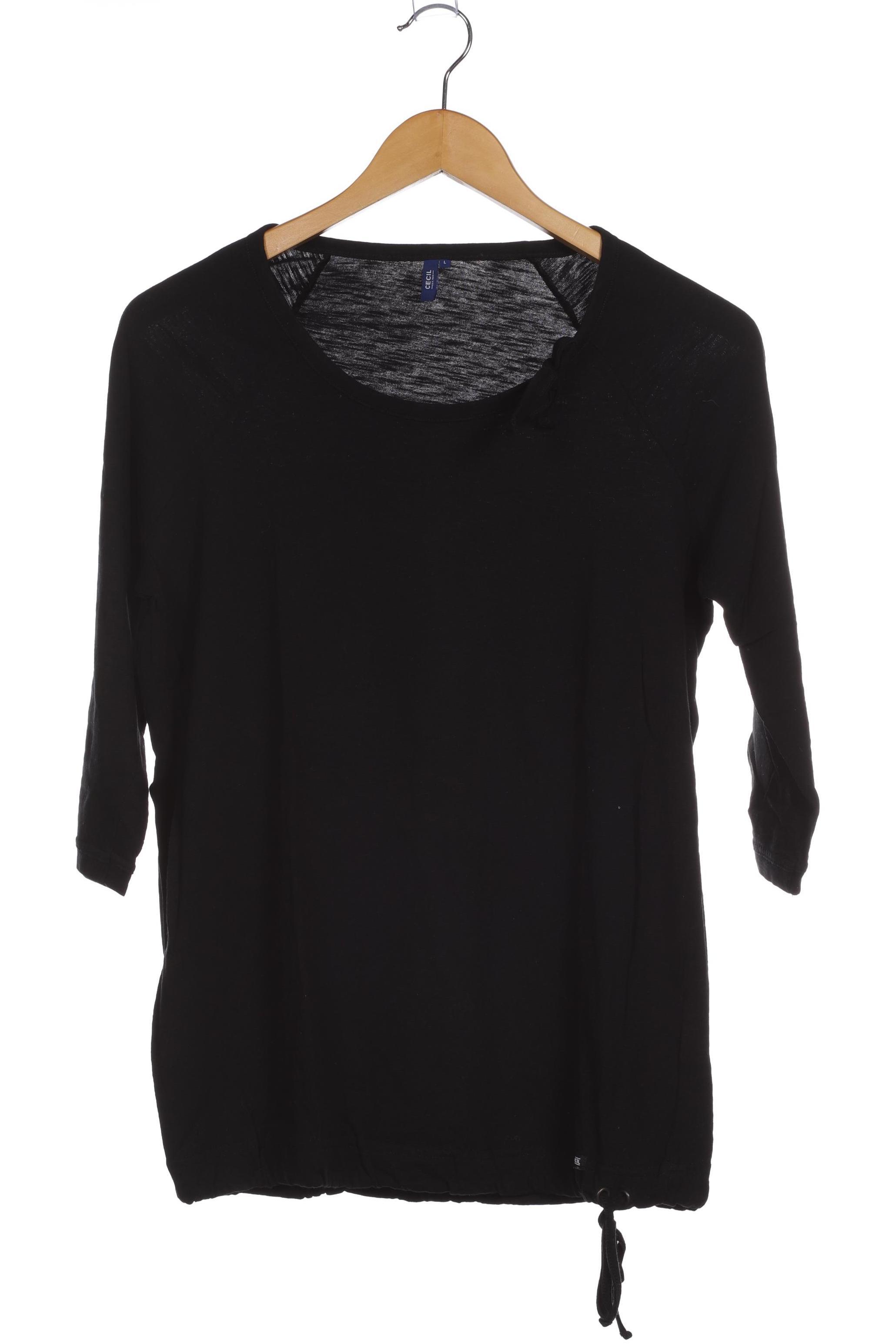 

Cecil Damen Langarmshirt, schwarz, Gr.