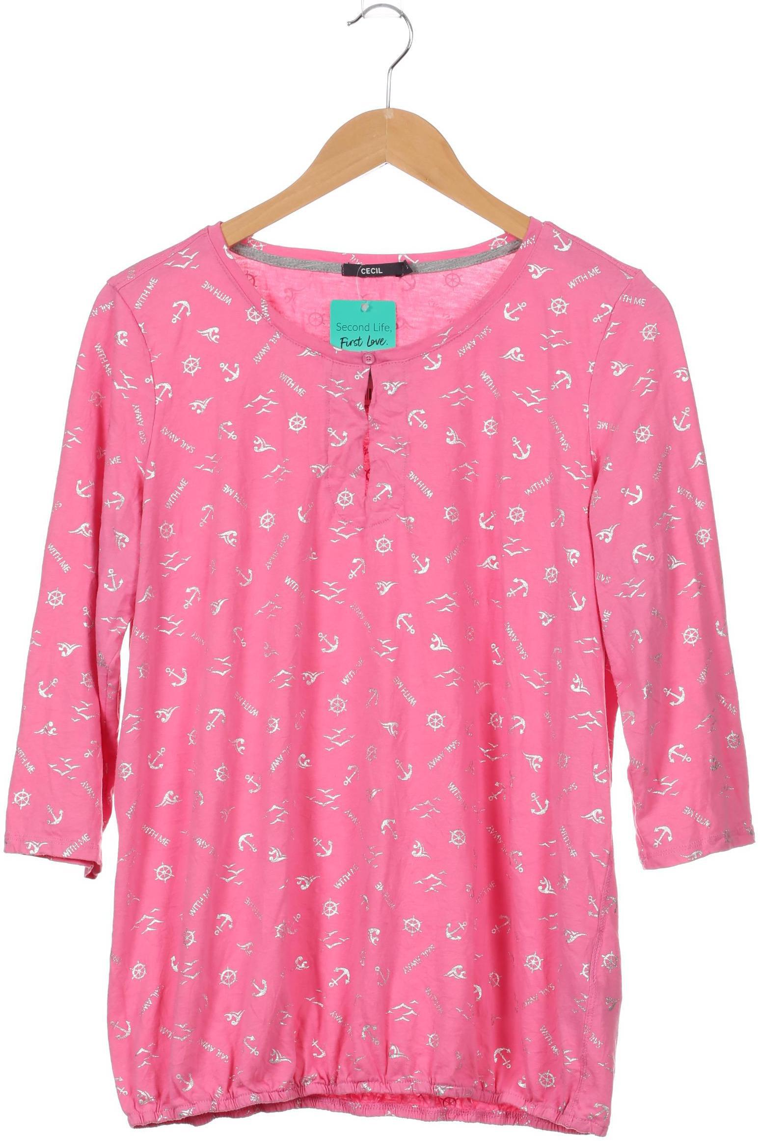 

Cecil Damen Langarmshirt, pink, Gr.