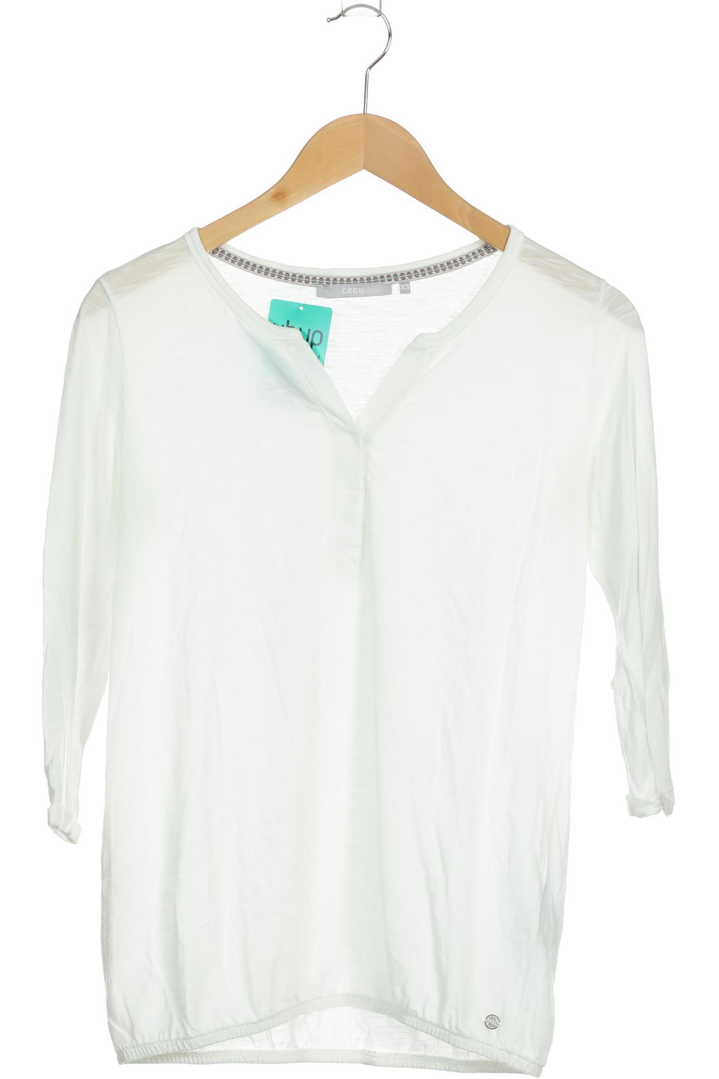 

Cecil Damen Langarmshirt, weiß, Gr.