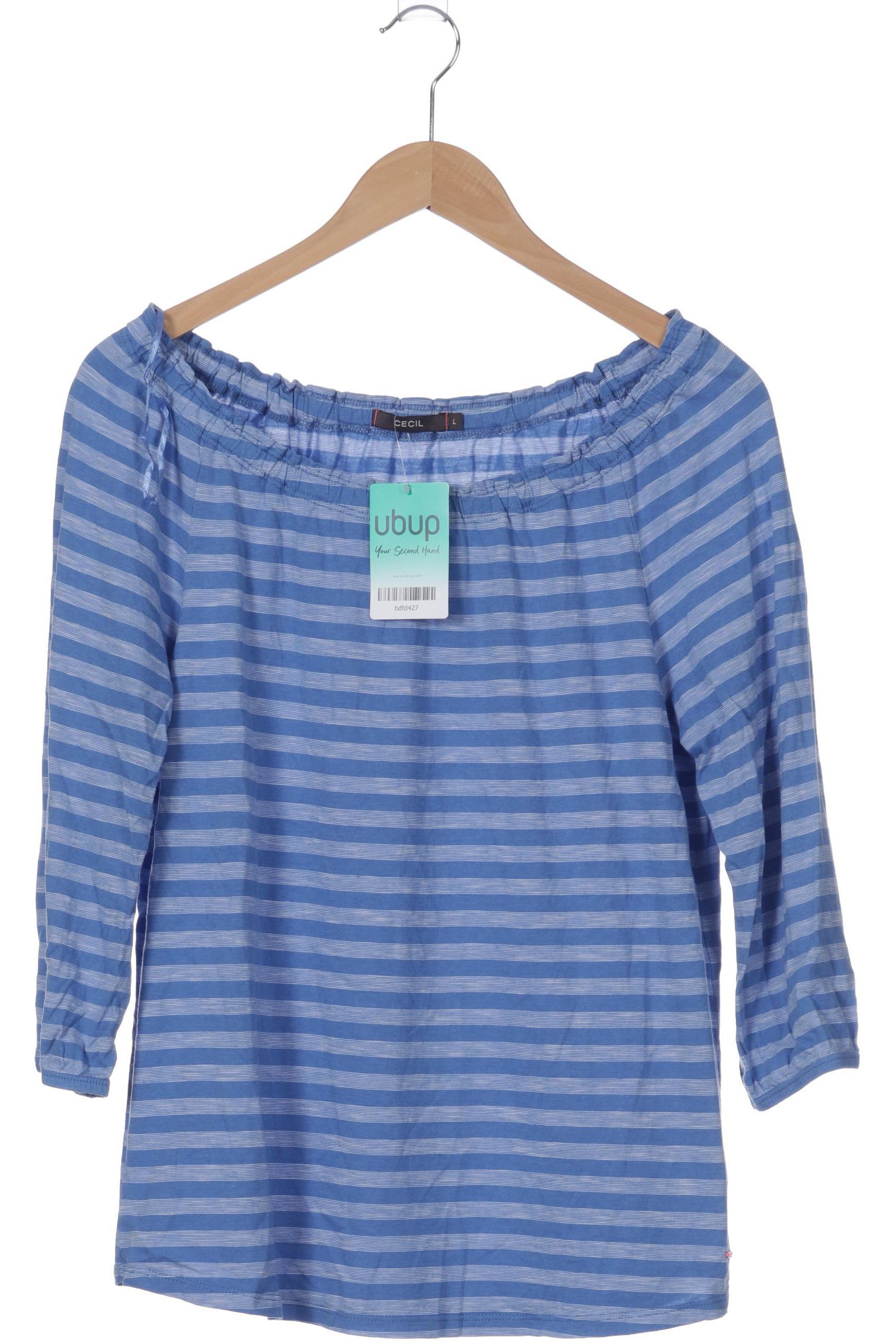 

Cecil Damen Langarmshirt, blau, Gr.