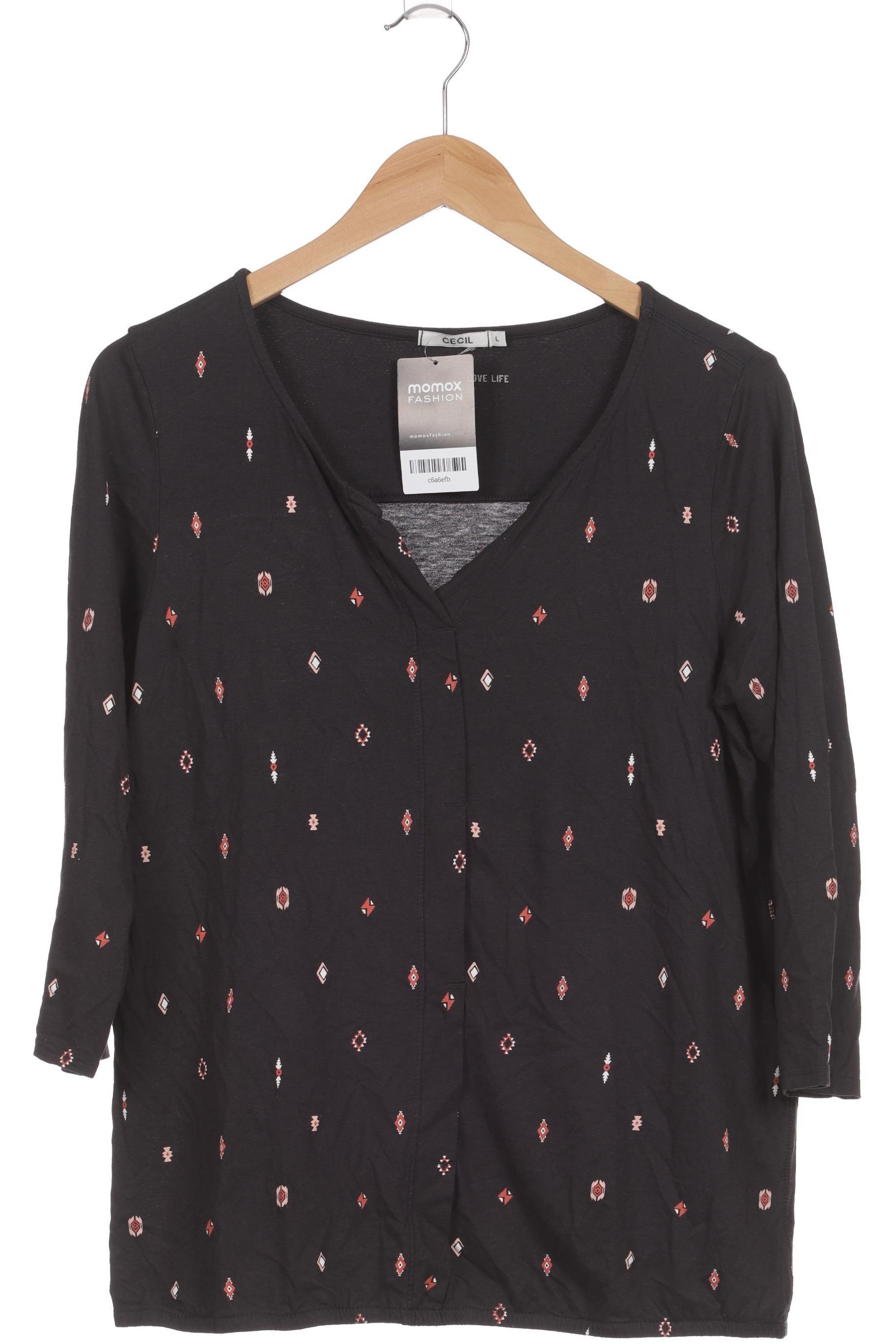 

Cecil Damen Langarmshirt, schwarz, Gr.