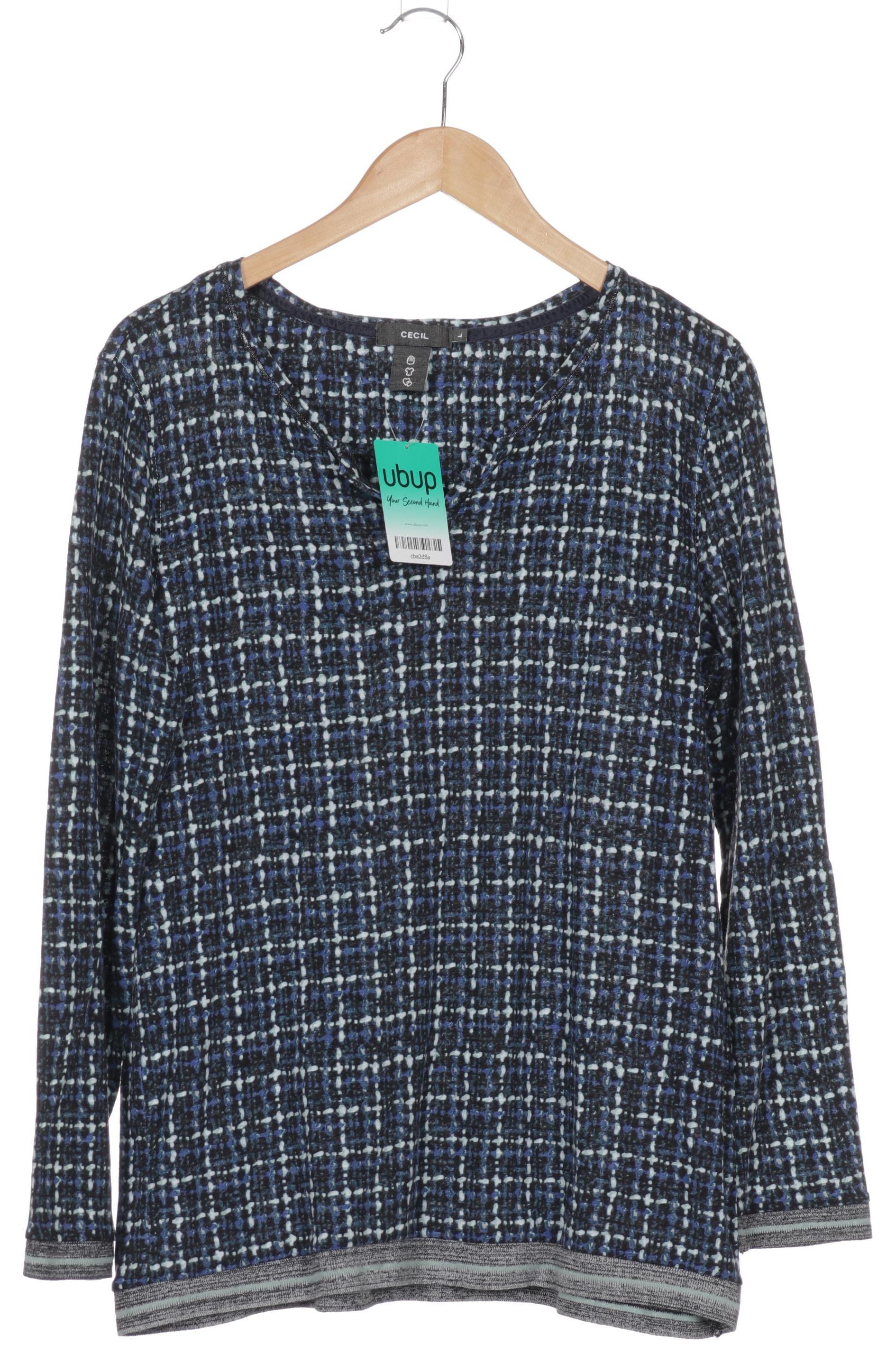 

Cecil Damen Langarmshirt, blau, Gr.