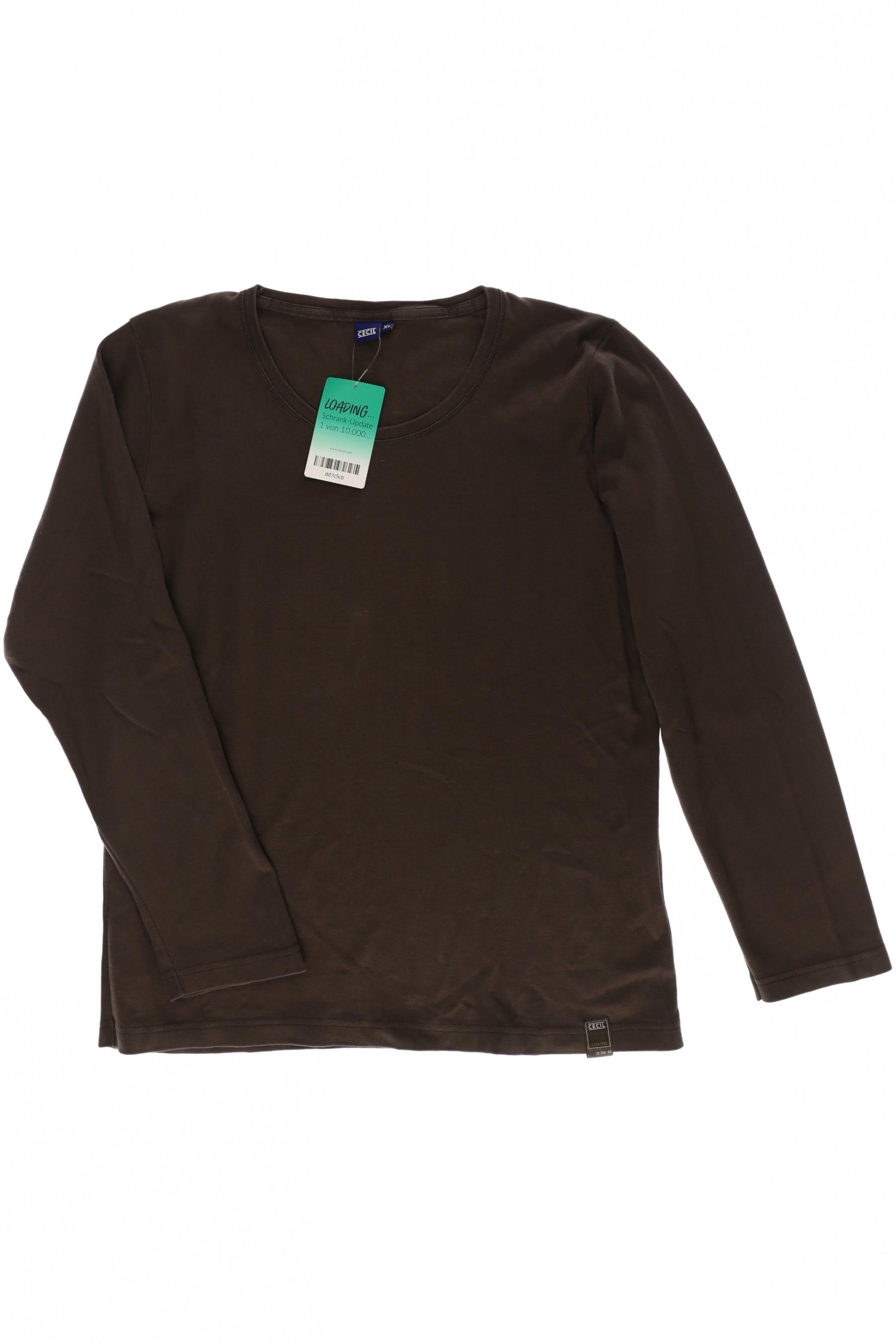 

Cecil Damen Langarmshirt, braun, Gr.