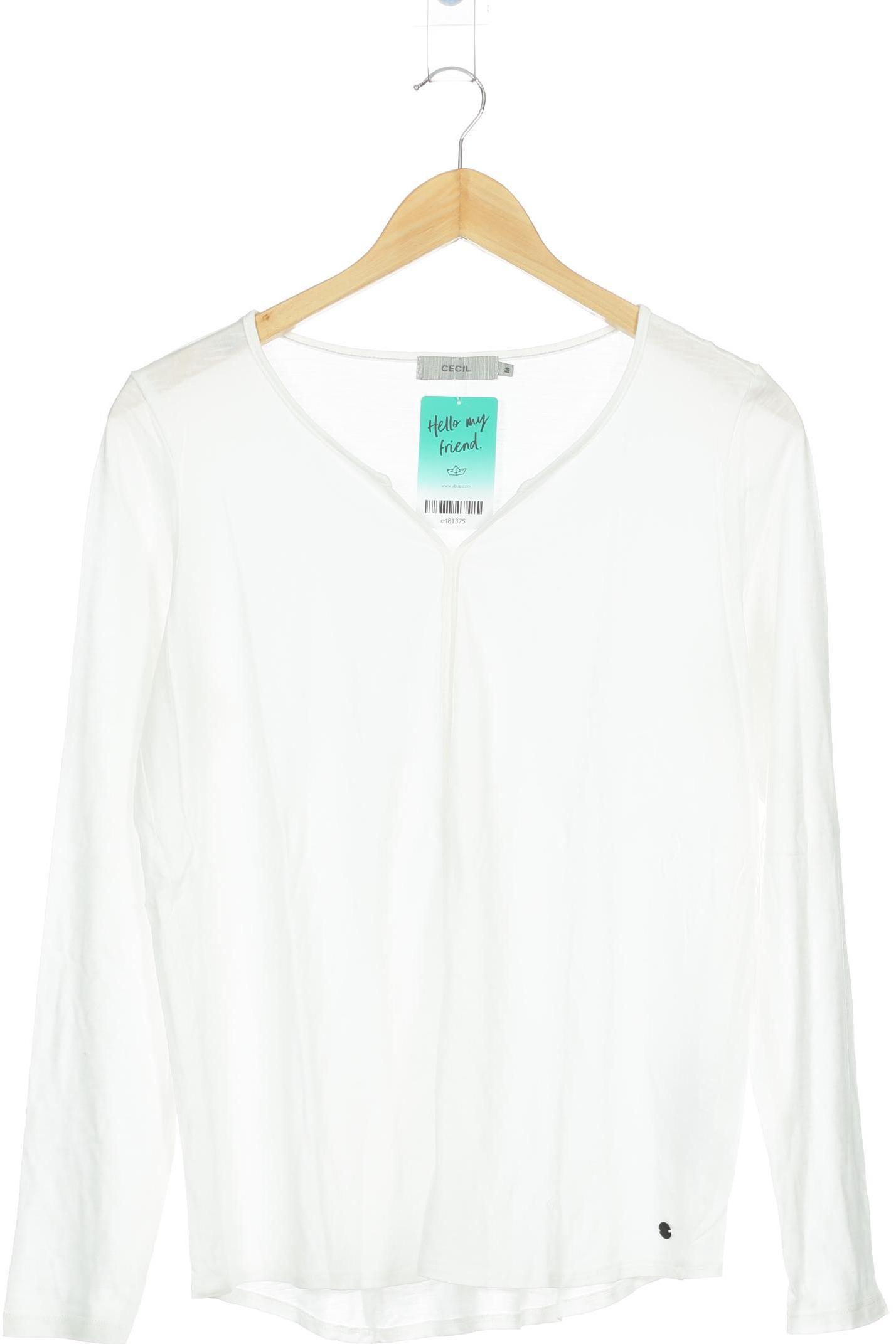 

Cecil Damen Langarmshirt, weiß, Gr.