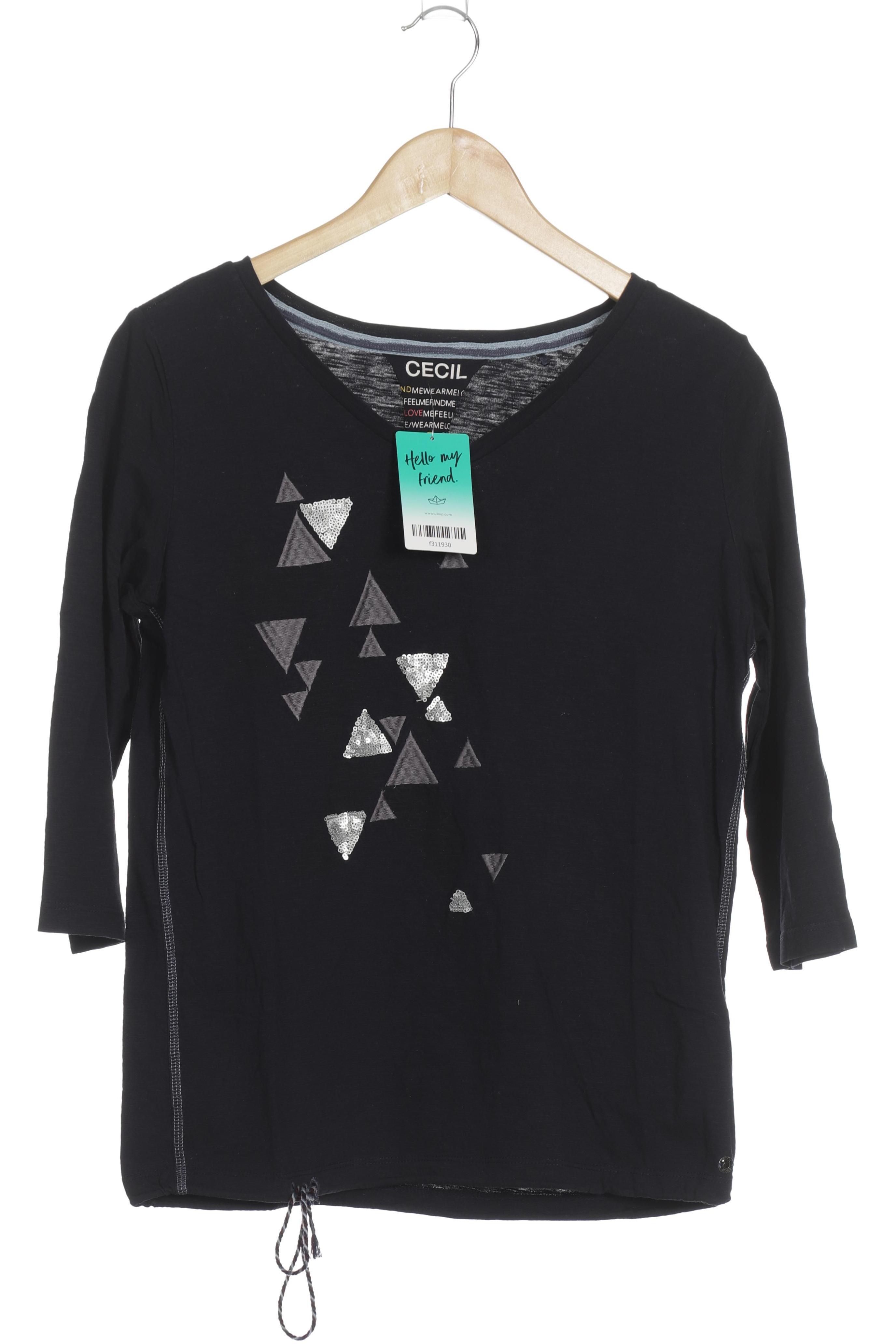 

Cecil Damen Langarmshirt, blau, Gr.