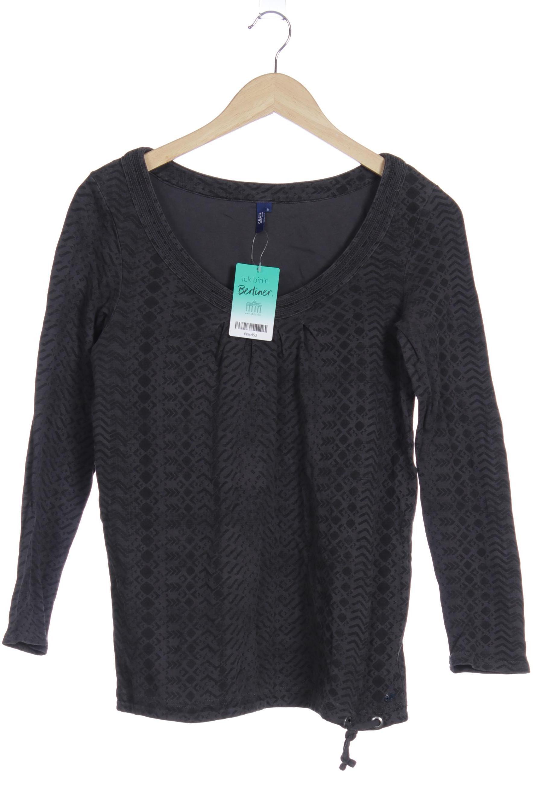 

Cecil Damen Langarmshirt, grau, Gr.