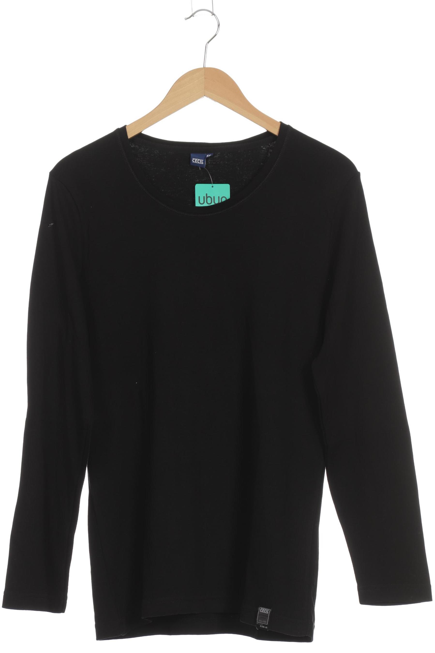 

Cecil Damen Langarmshirt, schwarz, Gr.