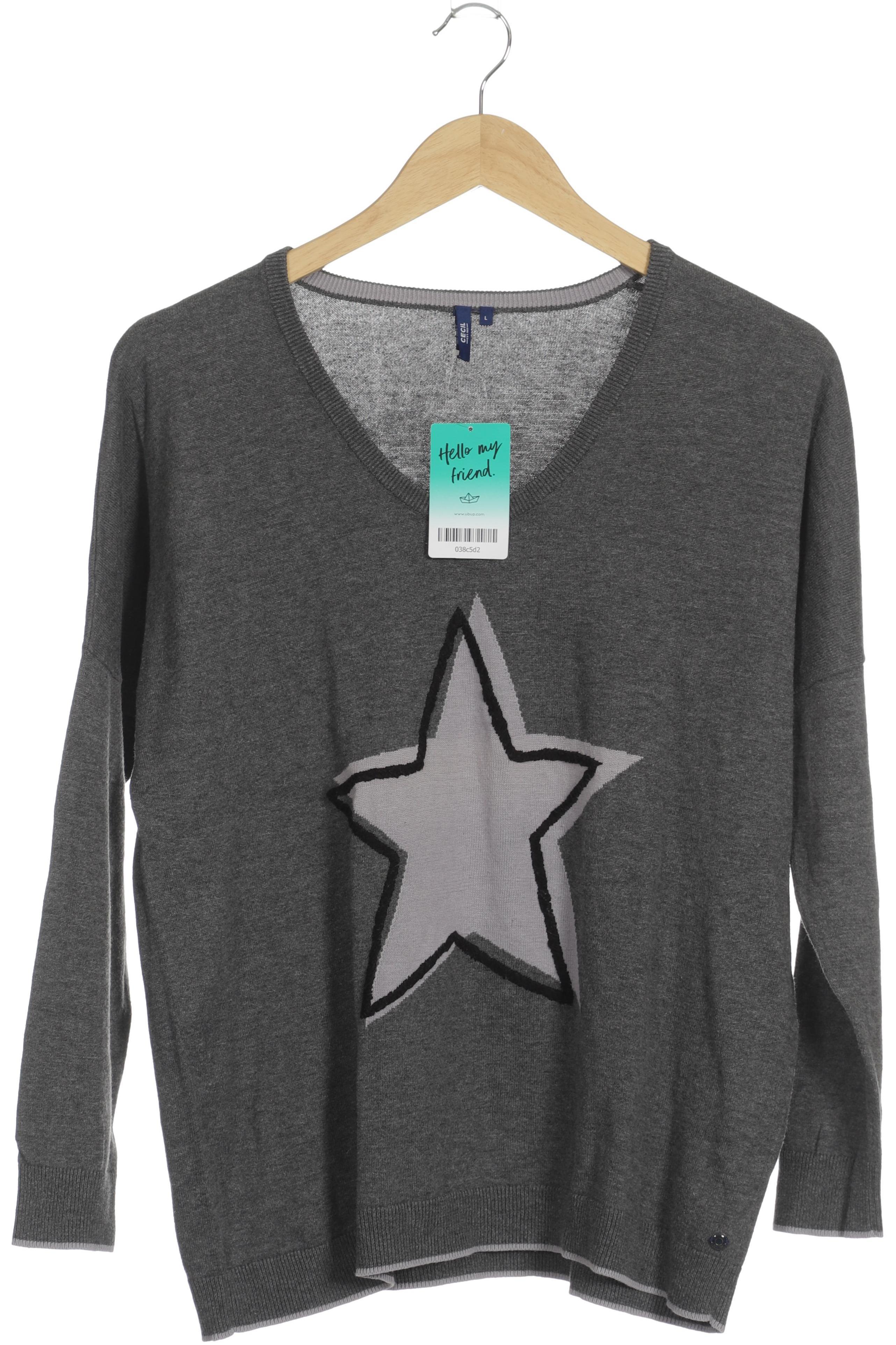

Cecil Damen Pullover, grau, Gr.