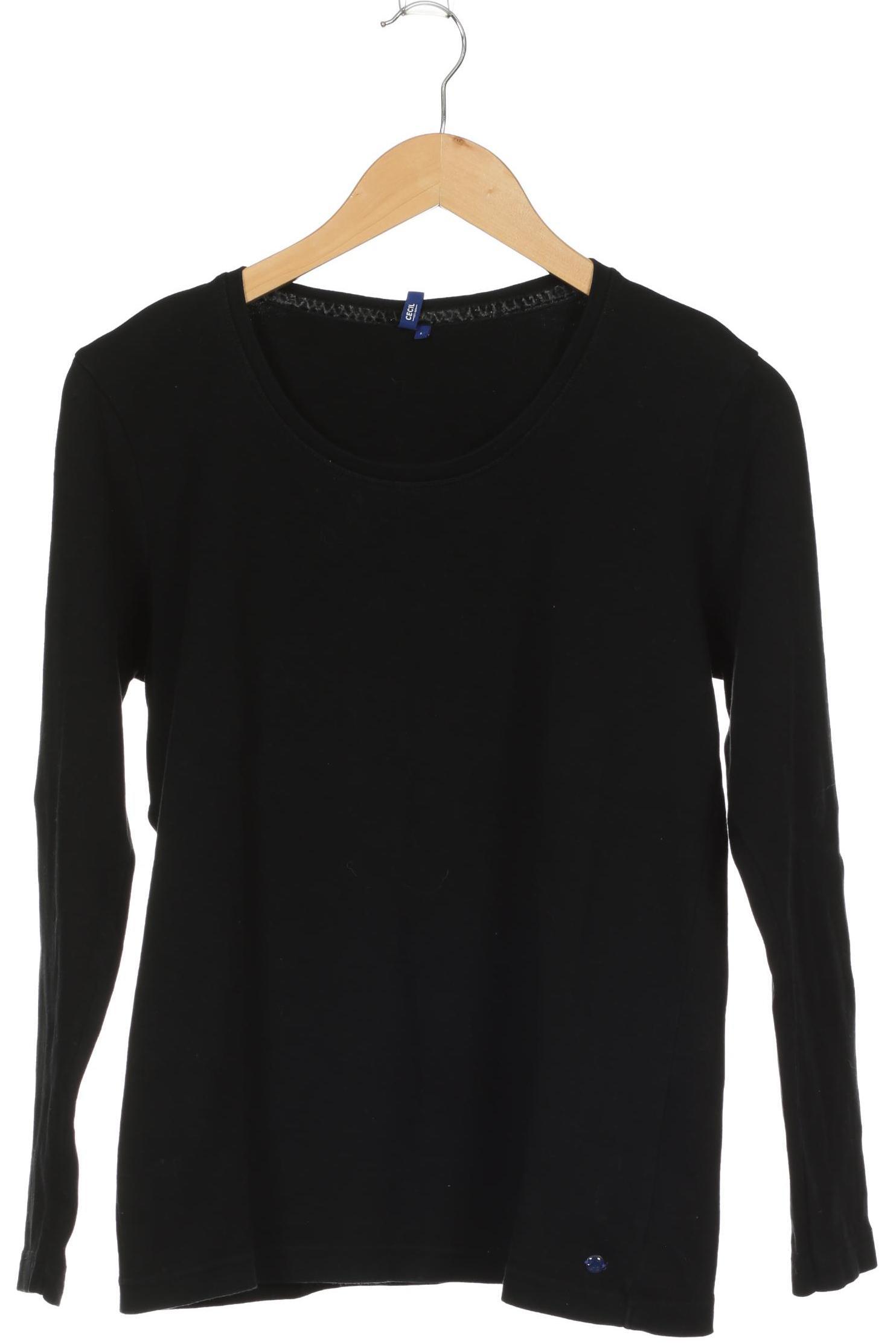 

Cecil Damen Langarmshirt, schwarz, Gr.