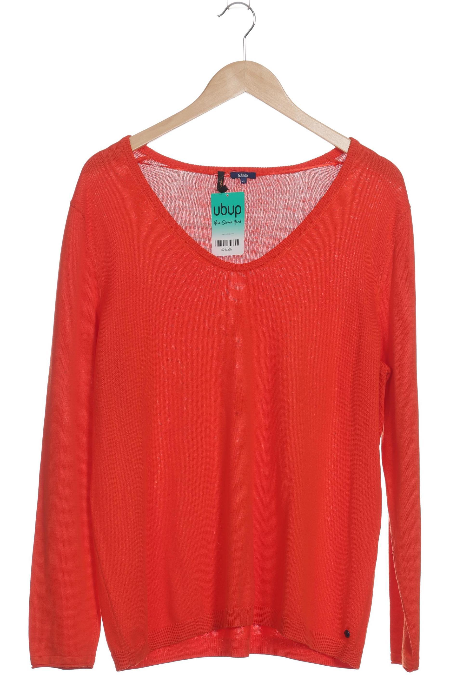

Cecil Damen Pullover, orange, Gr.