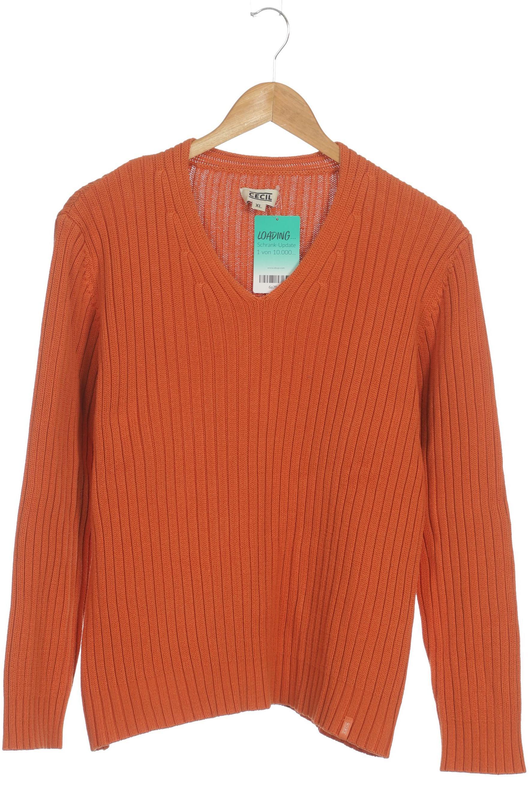

Cecil Damen Pullover, orange, Gr.