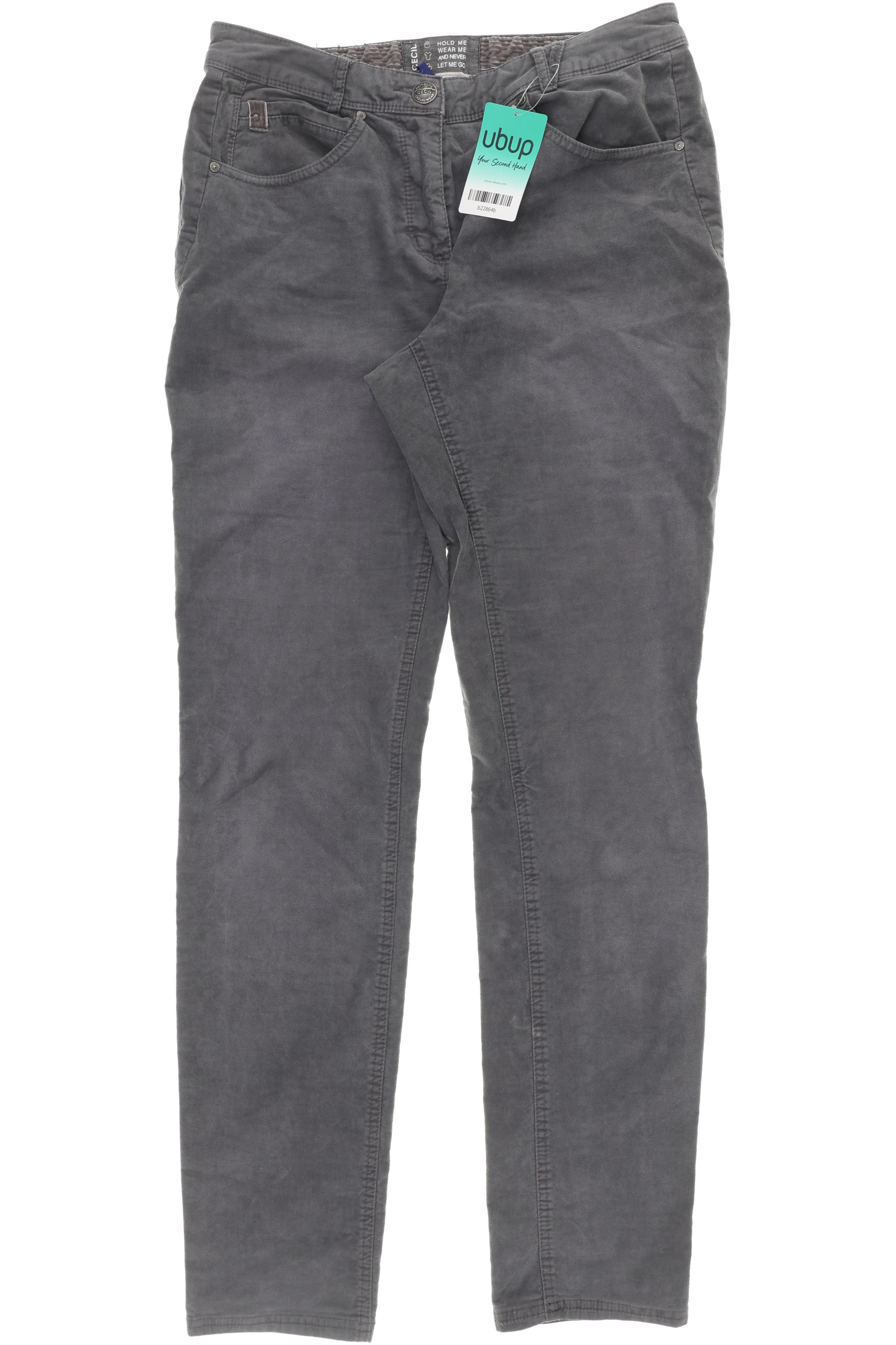 

Cecil Damen Stoffhose, grau, Gr. 28