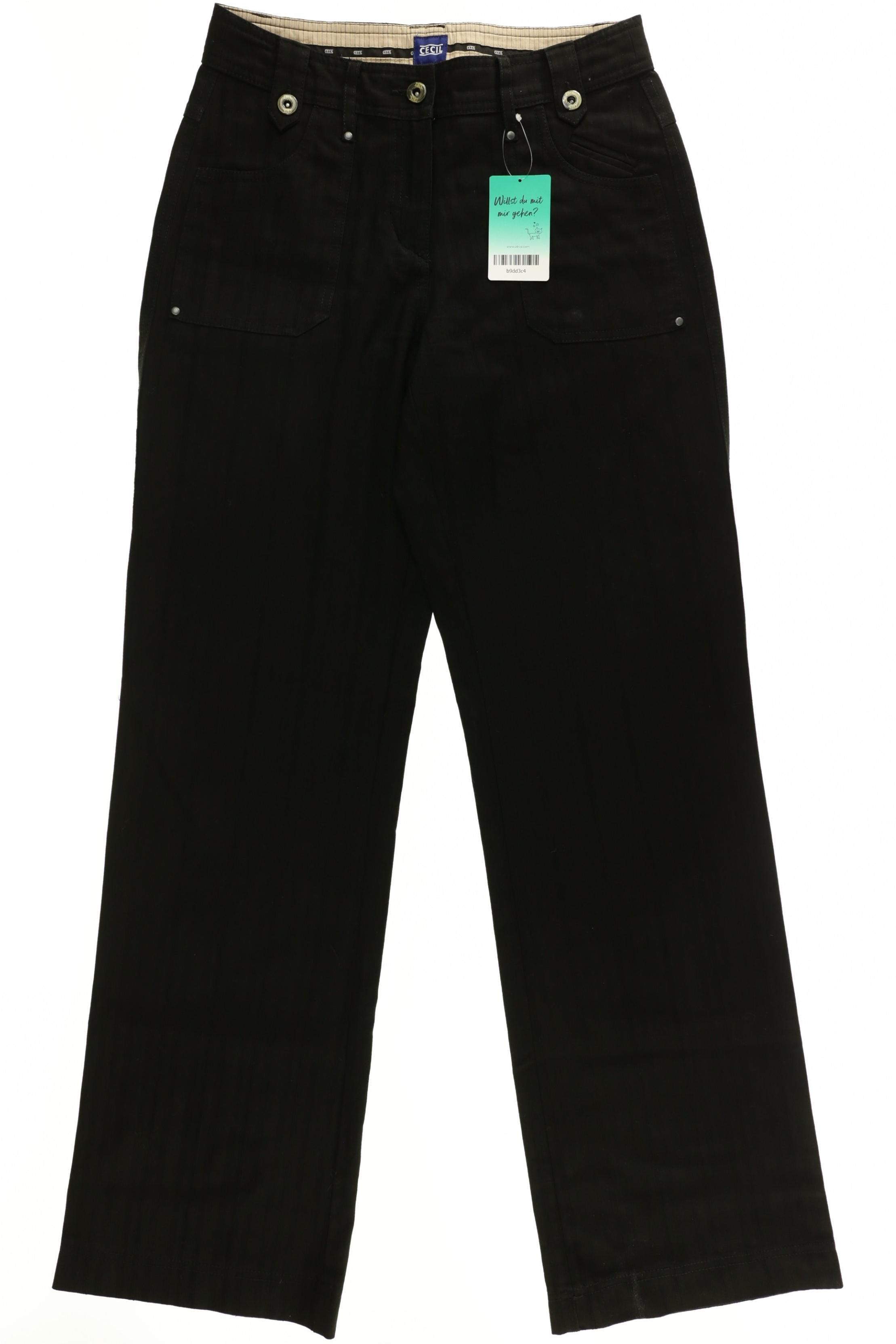 

Cecil Damen Stoffhose, schwarz, Gr. 27