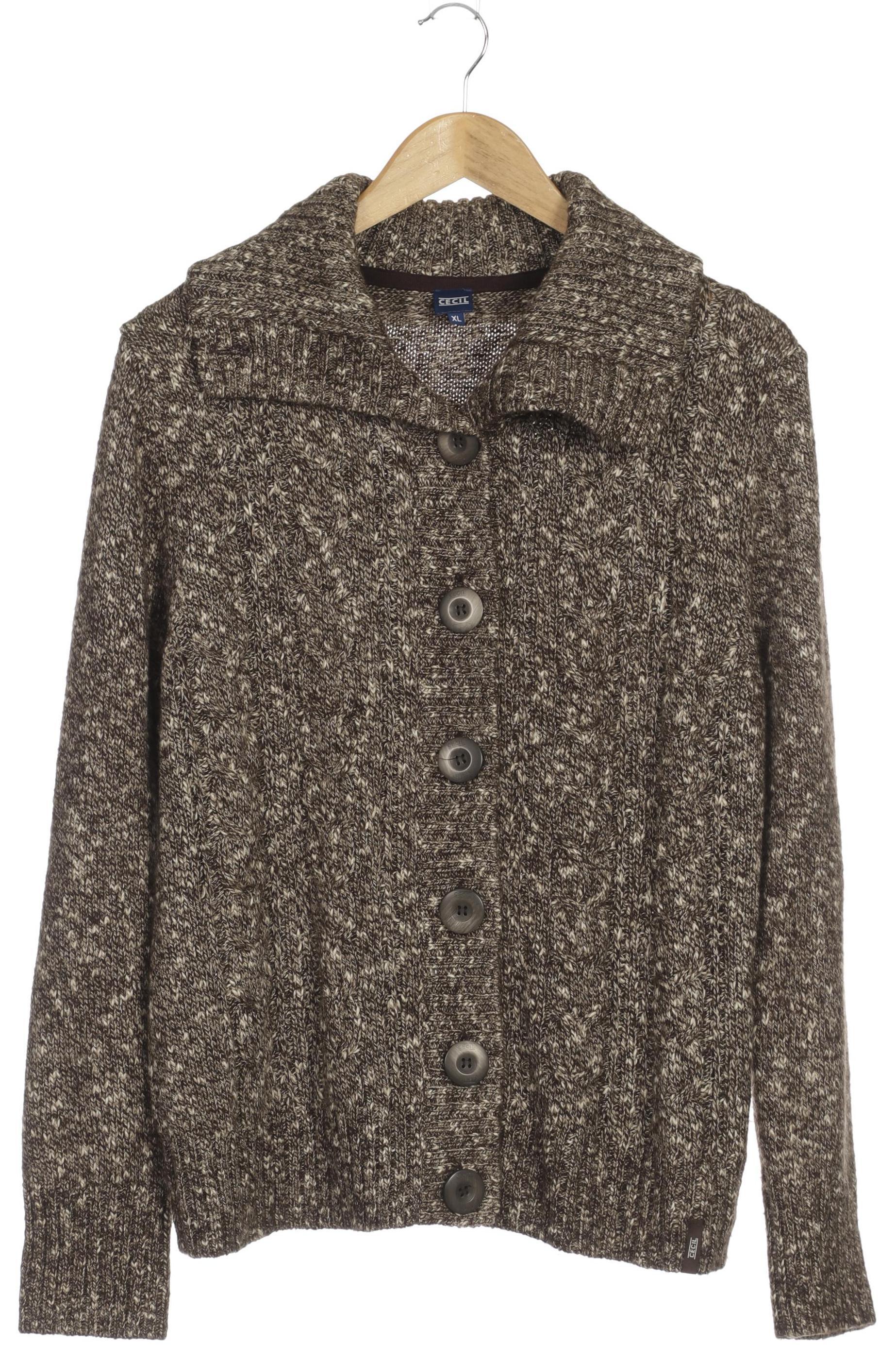 

Cecil Damen Strickjacke, braun, Gr.