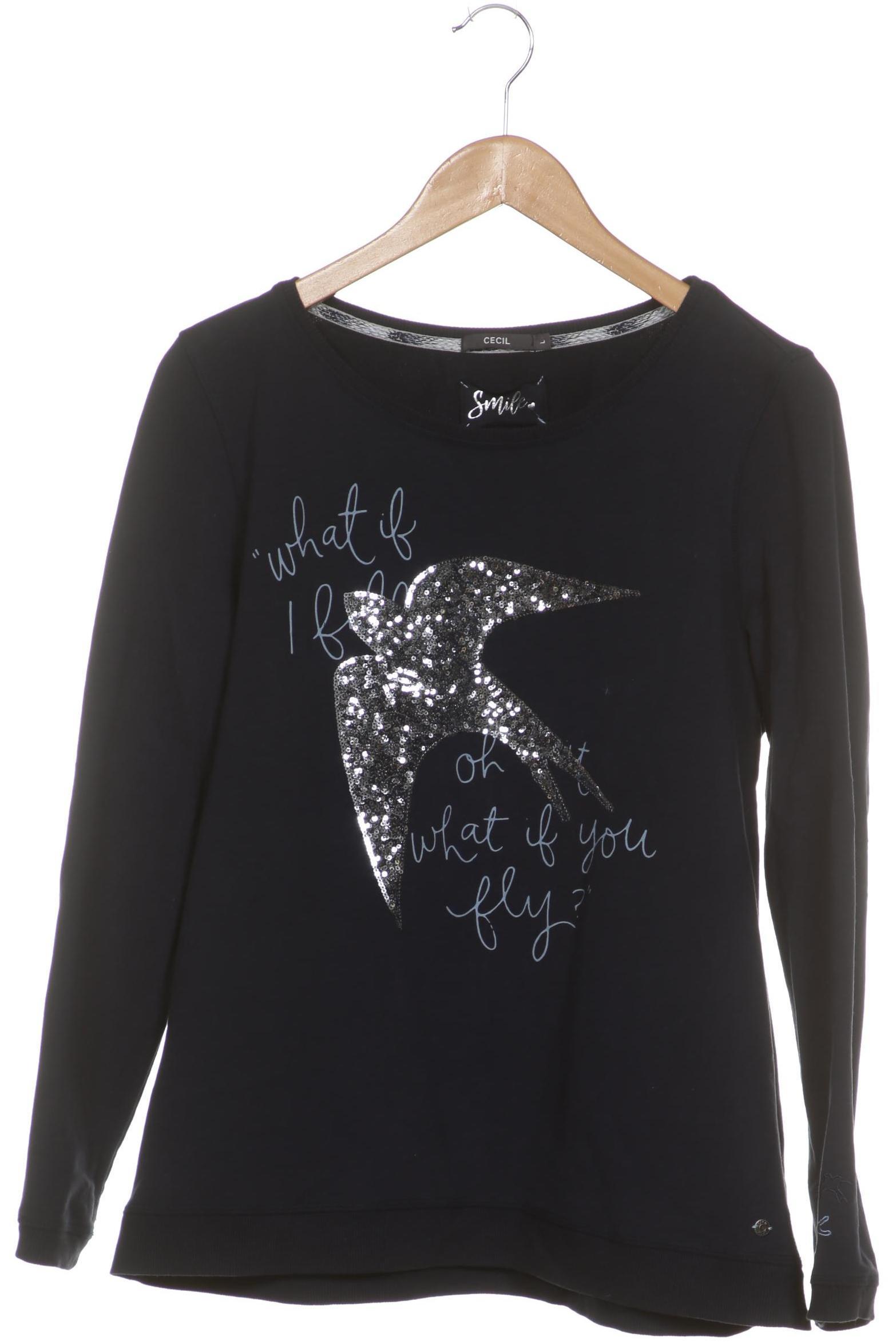 

Cecil Damen Sweatshirt, blau, Gr.