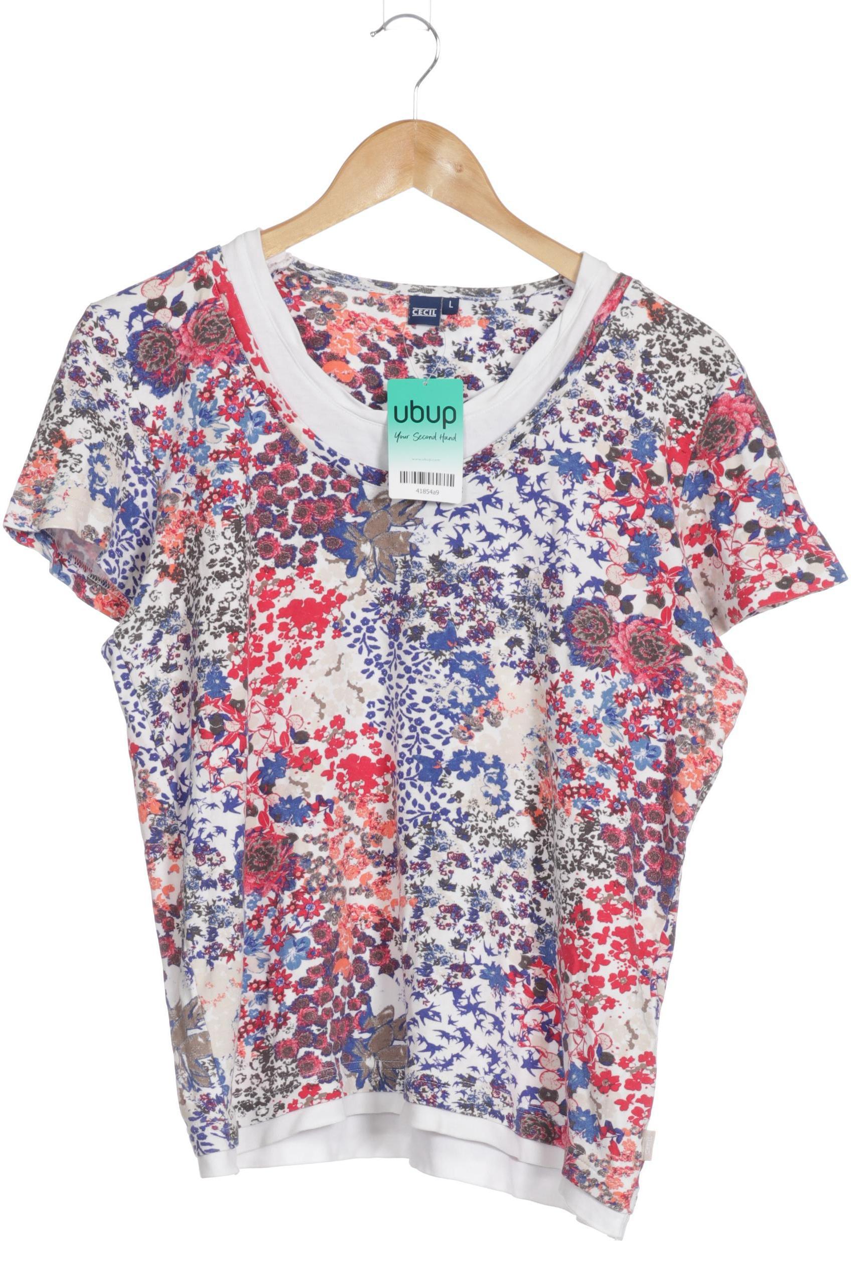 

Cecil Damen T-Shirt, weiß, Gr.