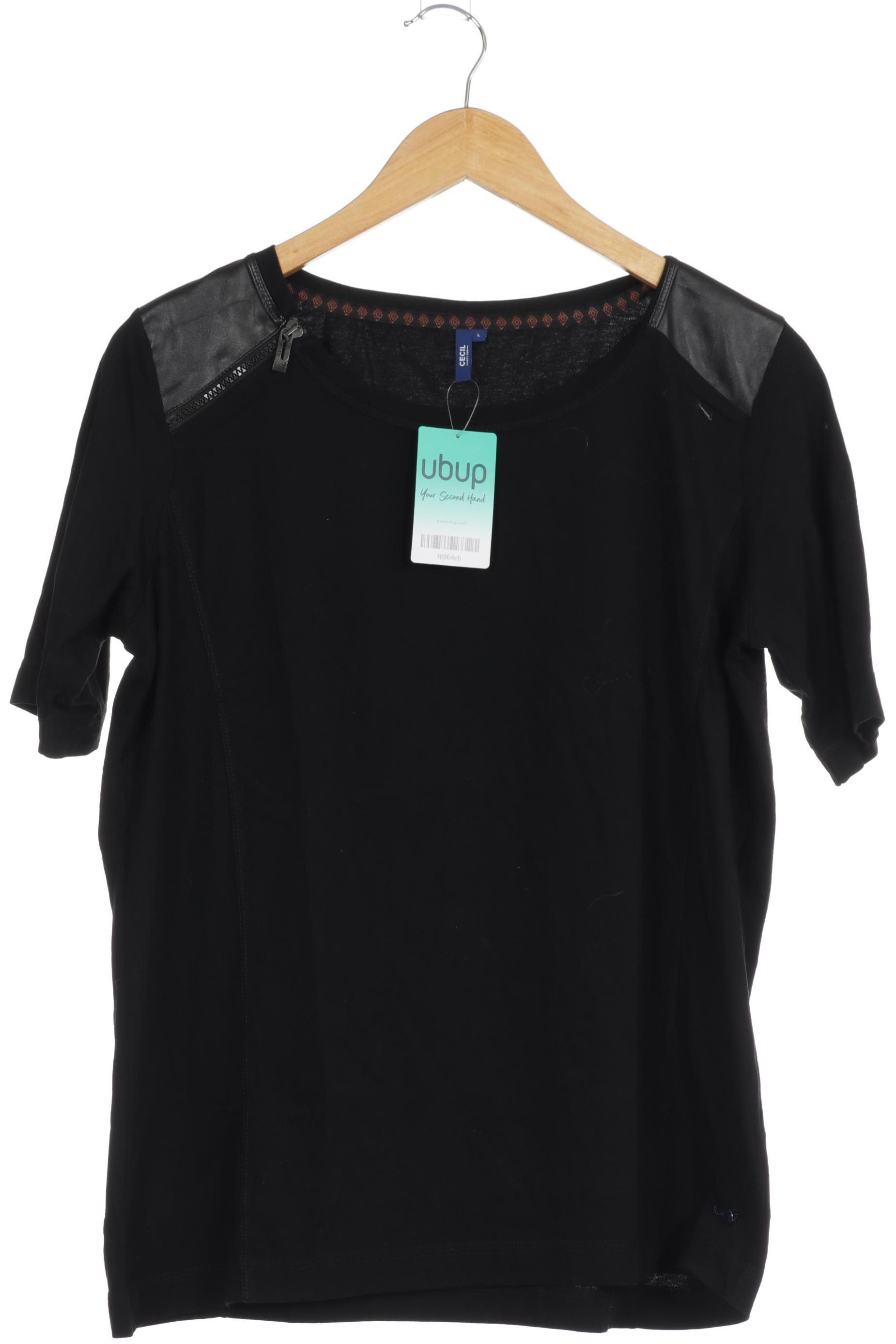 

Cecil Damen T-Shirt, schwarz, Gr.