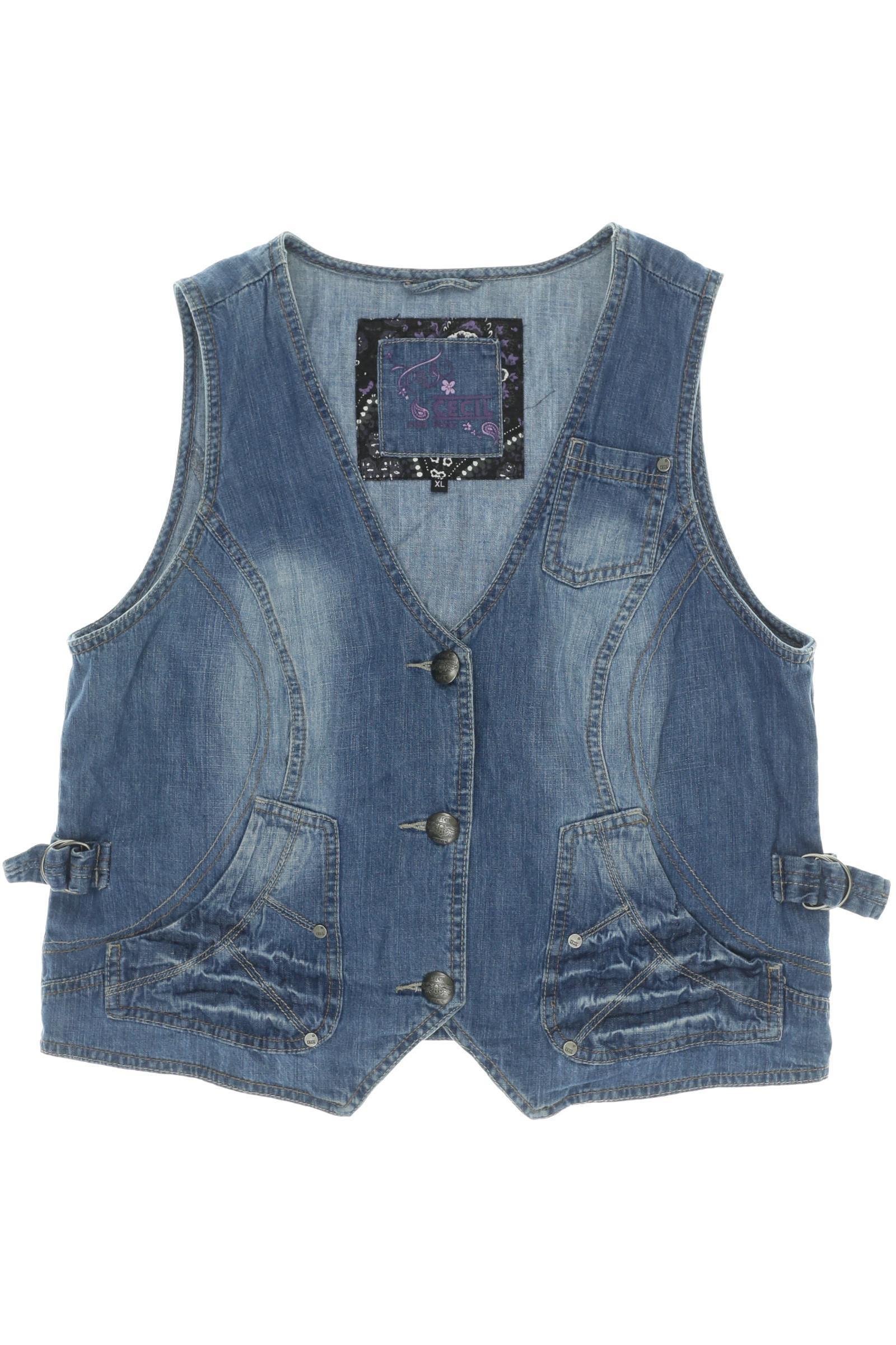 

Cecil Damen Weste, blau, Gr.