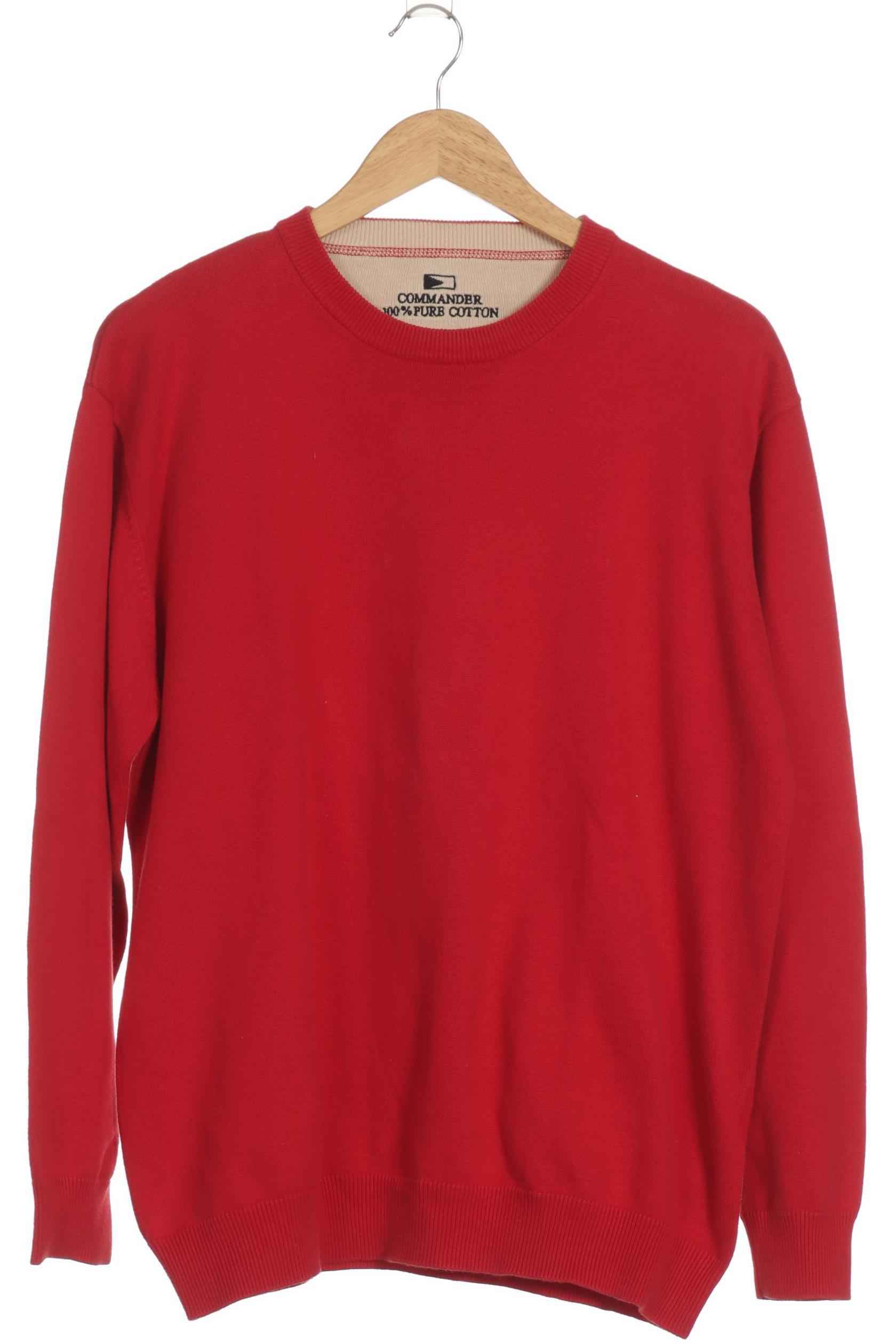 Thumbnail - Commander Herren Pullover, rot, Gr.