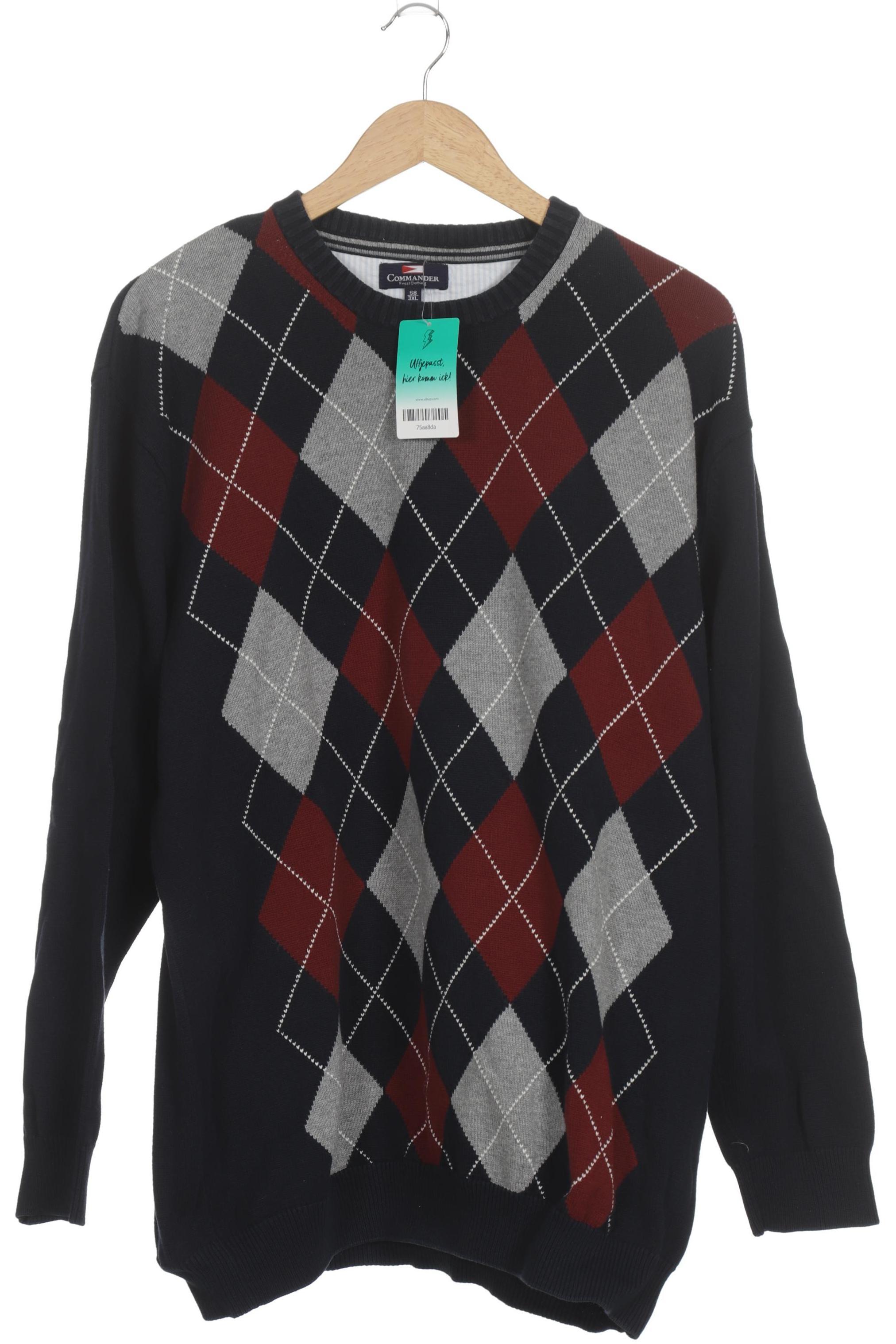 

Commander Herren Pullover, blau, Gr.