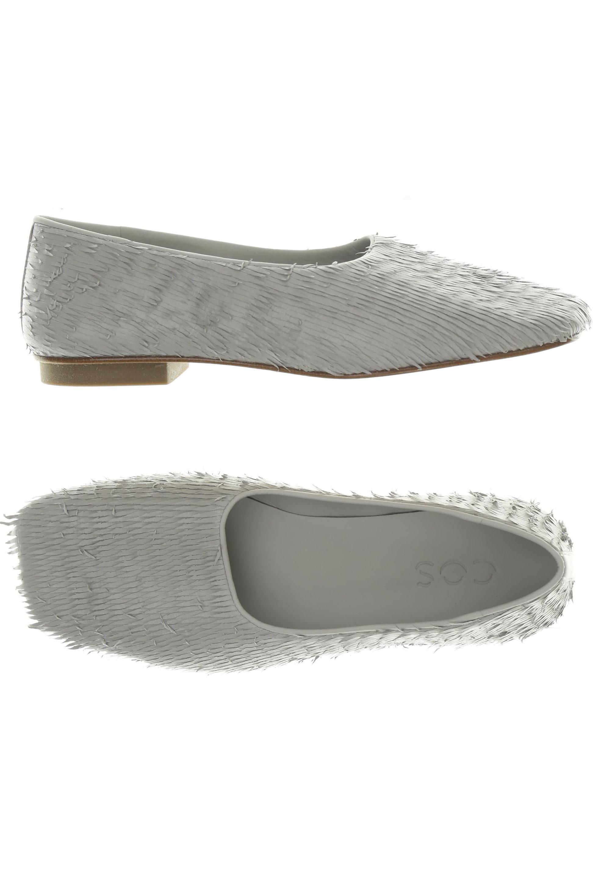 

COS Damen Ballerinas, grau, Gr. 36