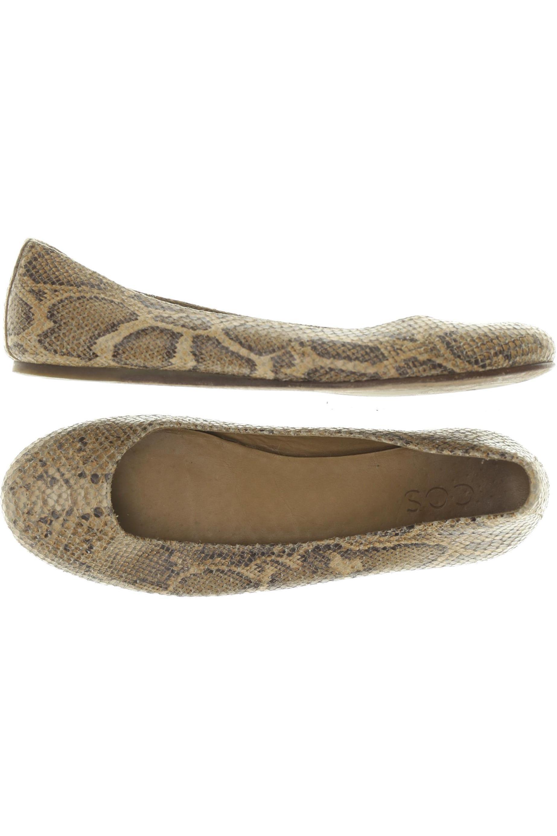 

COS Damen Ballerinas, braun, Gr. 40