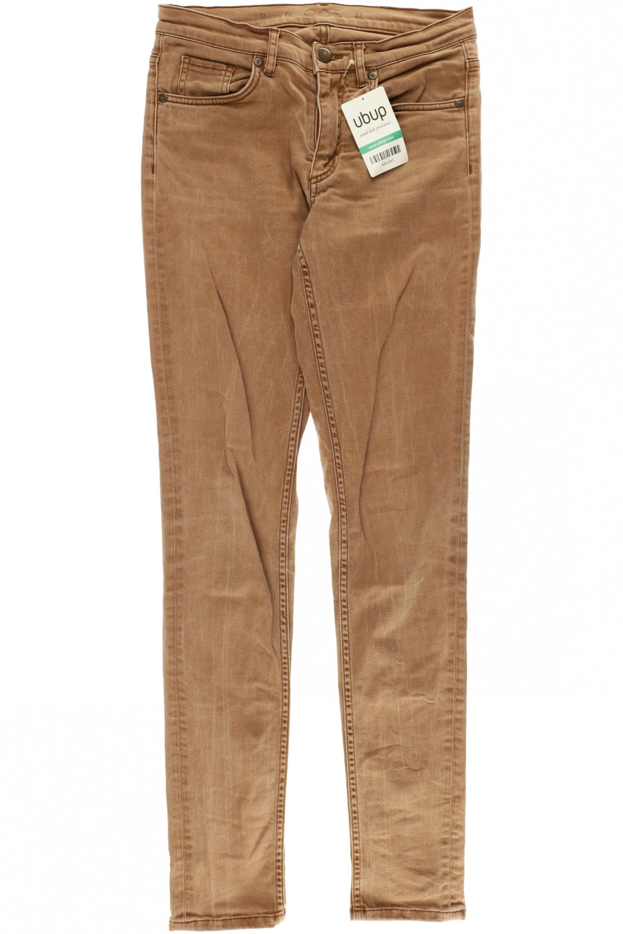 

COS Damen Jeans, braun, Gr. 27