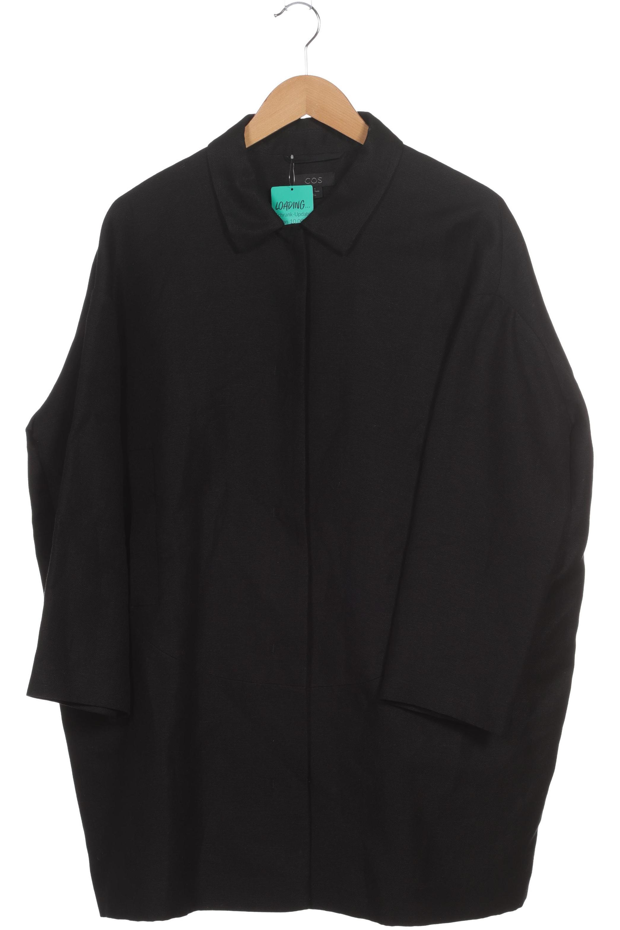 

COS Damen Mantel, schwarz, Gr. 40