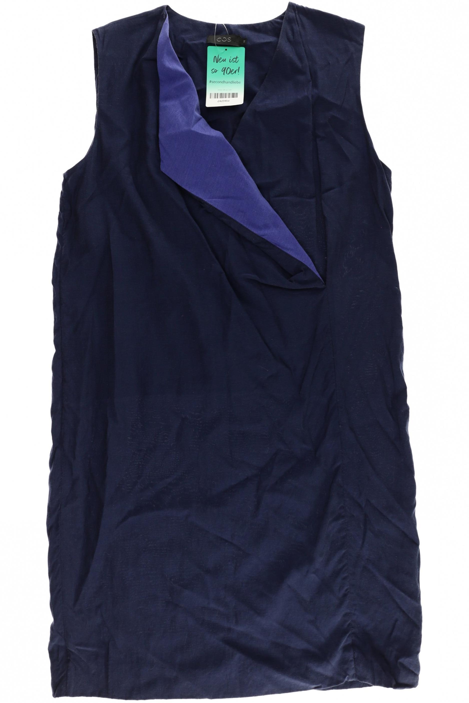 

COS Damen Kleid, blau, Gr. 38